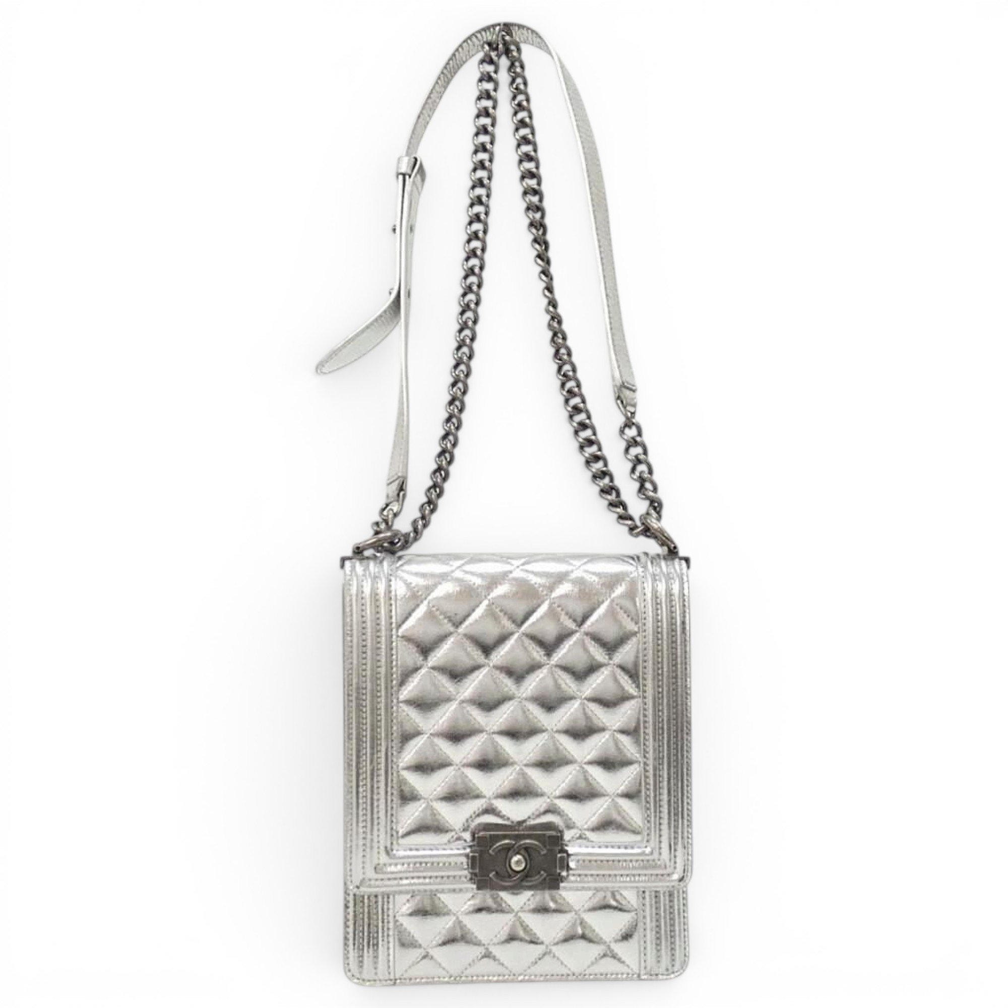 Boy leather handbag
