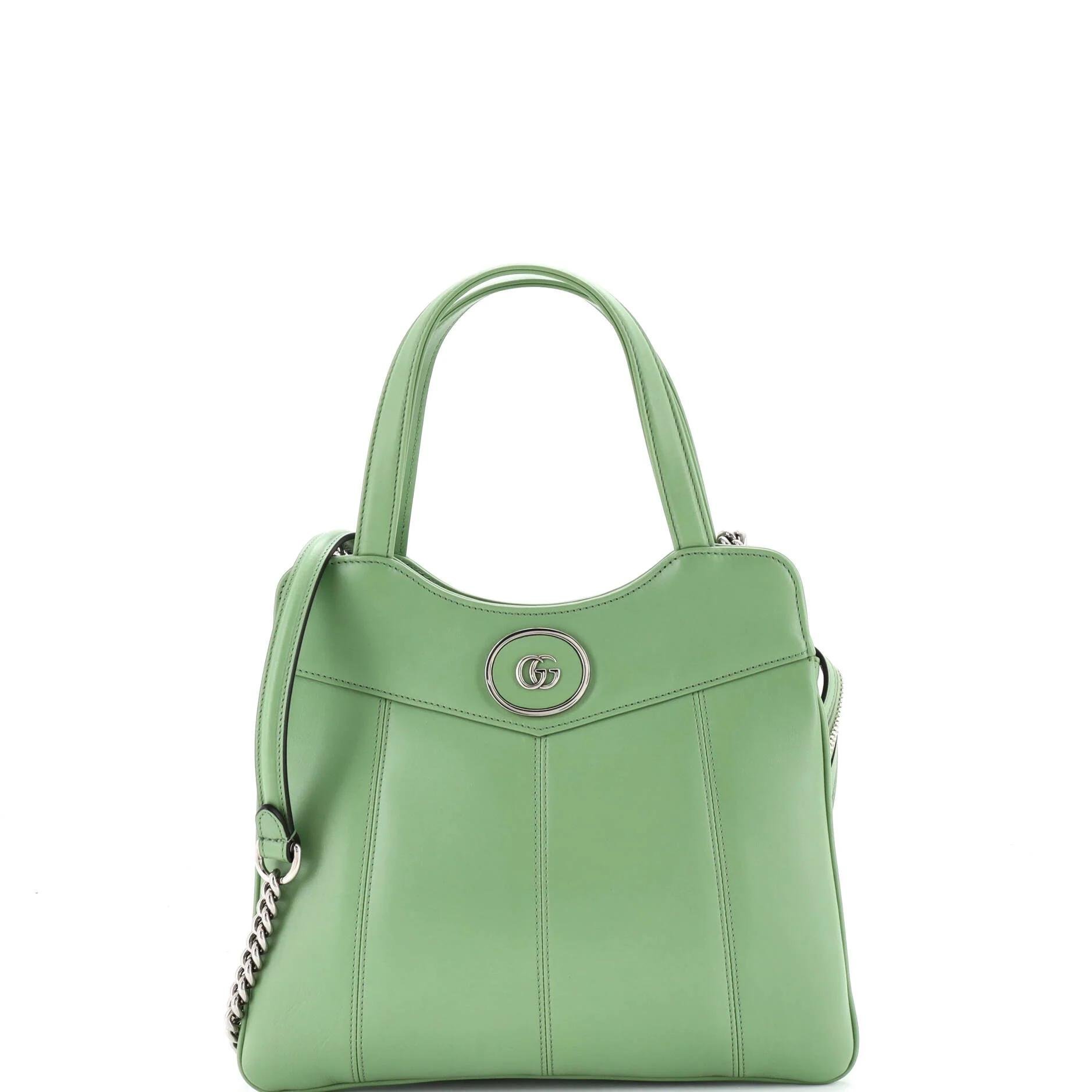 Leather tote