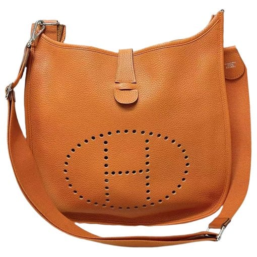 Evelyne leather handbag