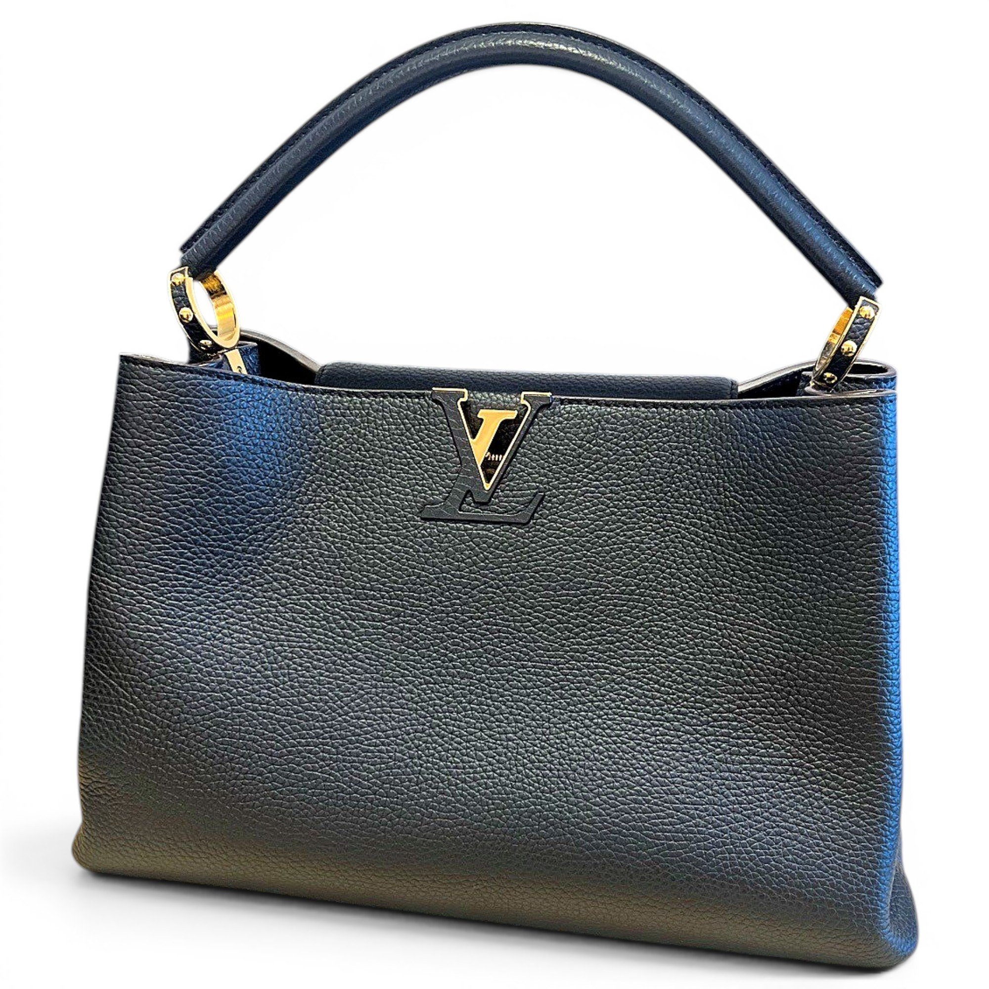 Capucines leather handbag