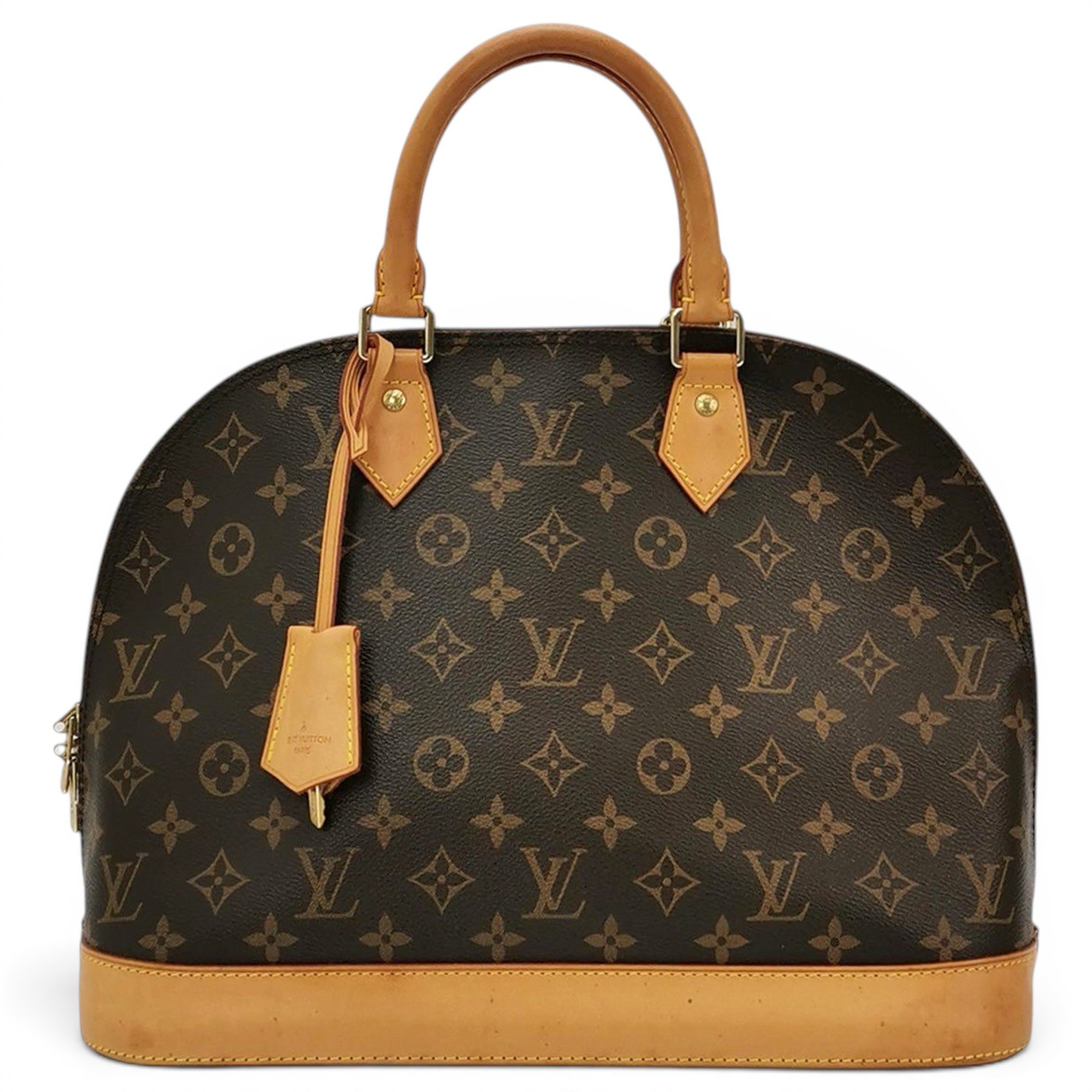 Alma leather handbag