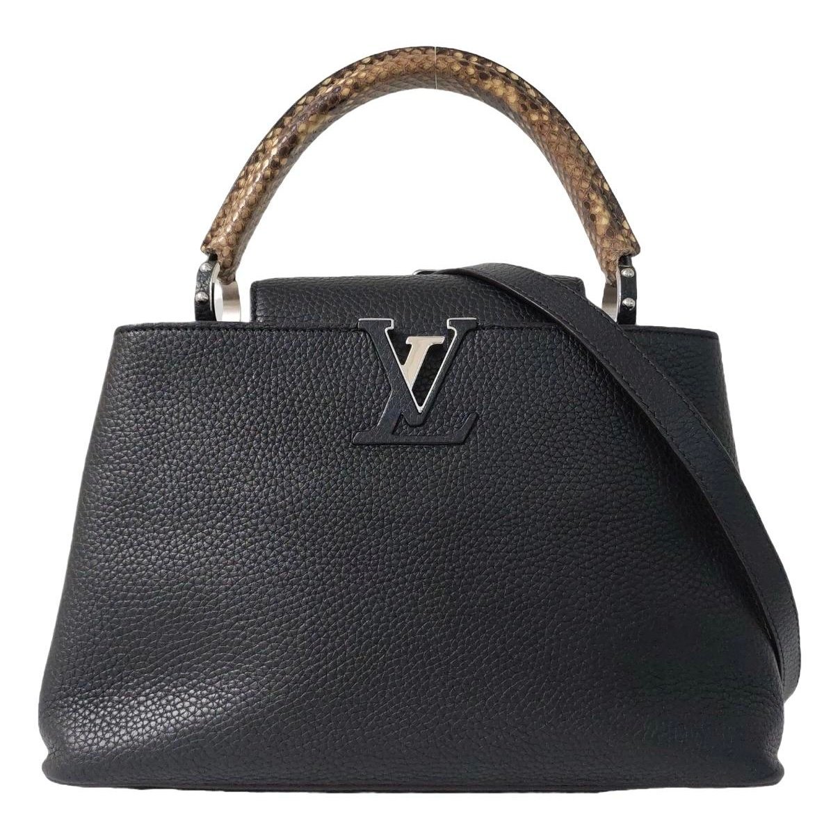 Capucines leather handbag