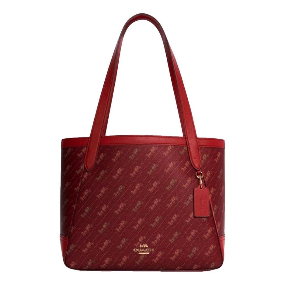 Leather tote