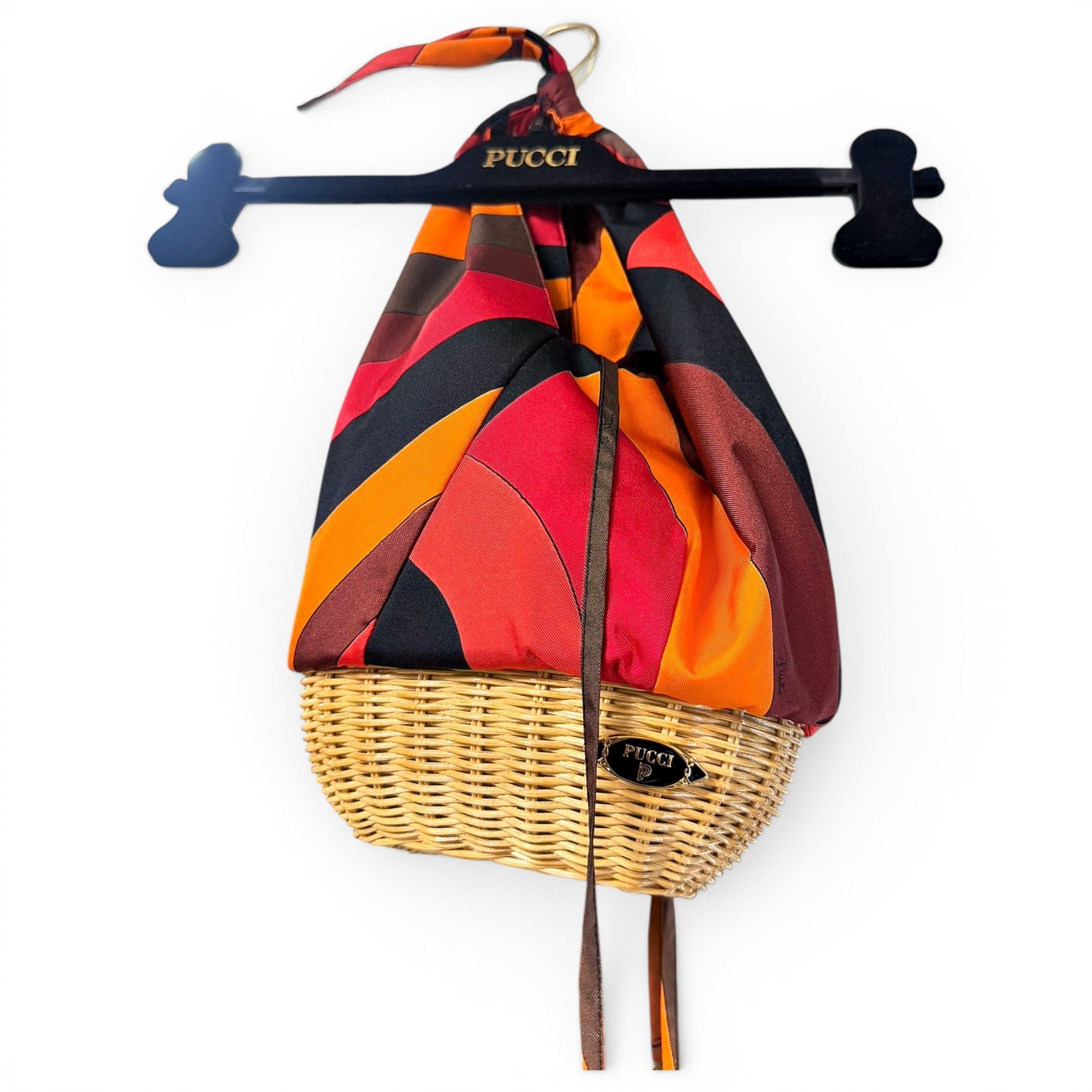 Silk handbag
