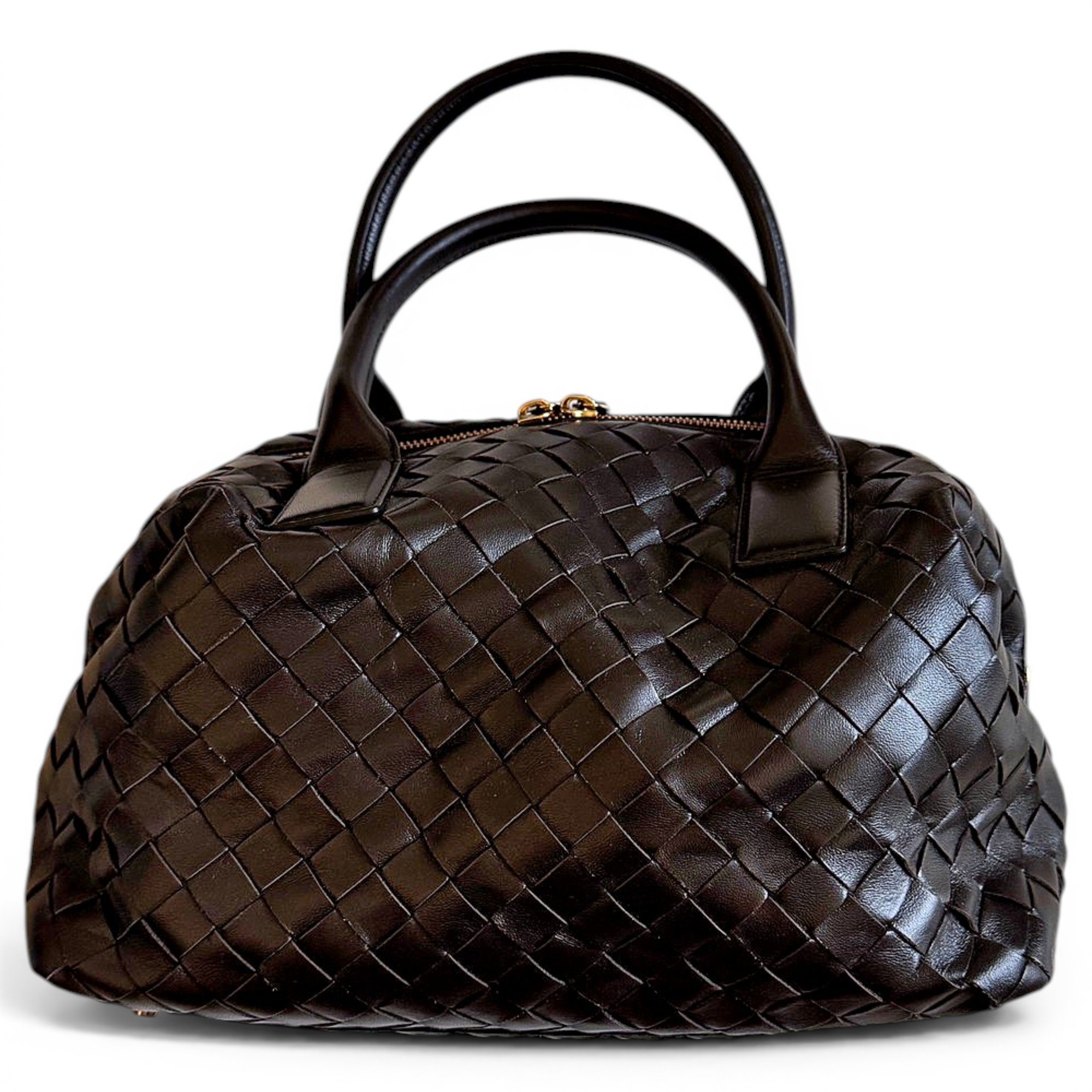 Leather handbag