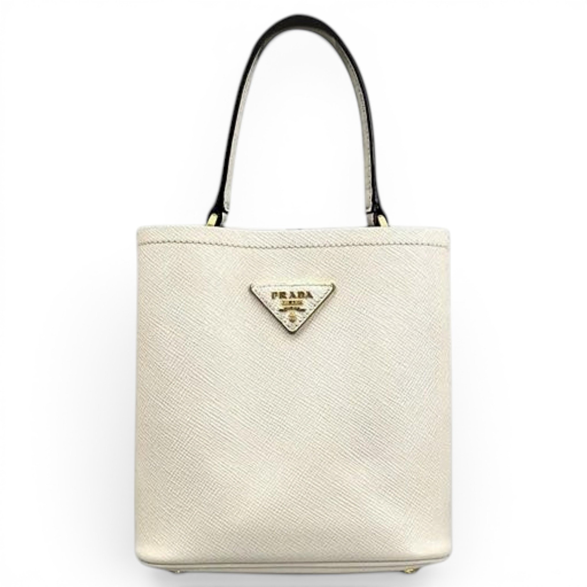 Panier leather handbag