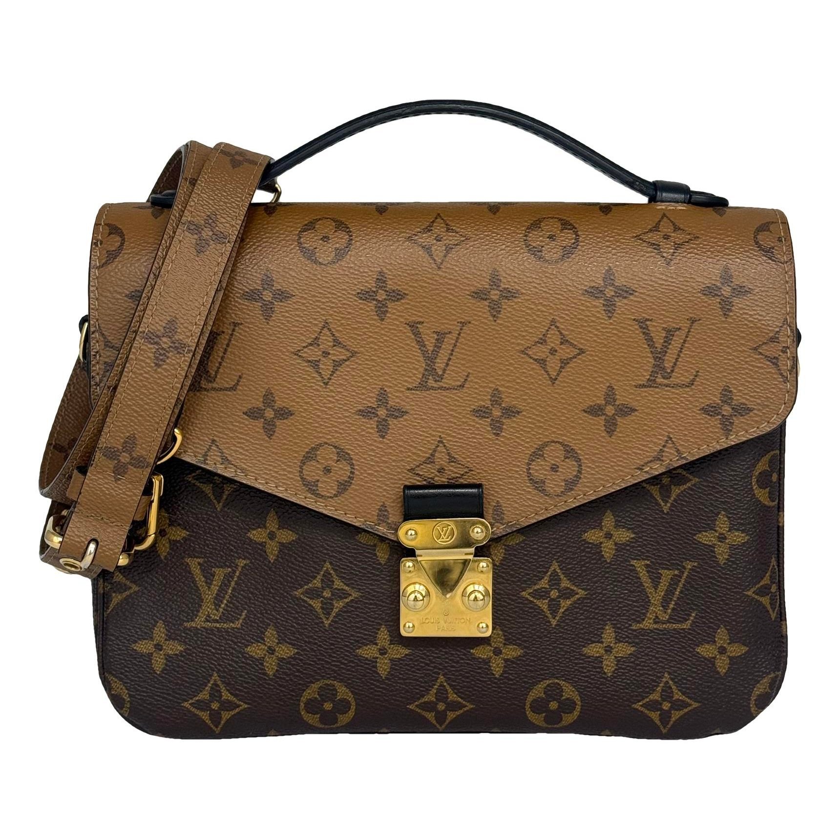 Metis leather handbag