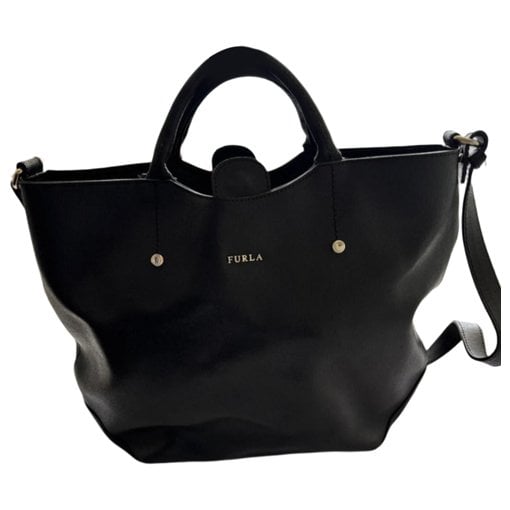 Leather tote