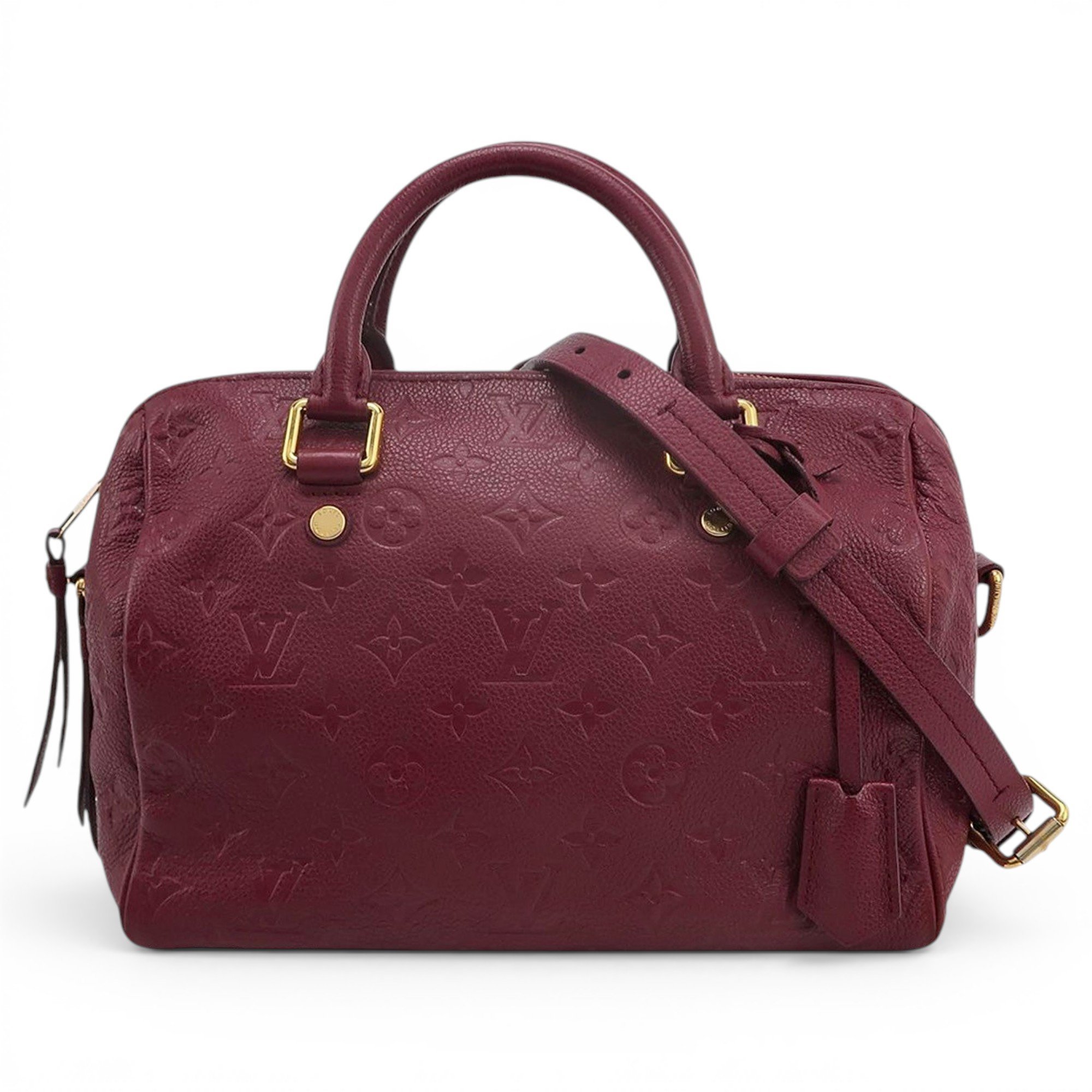 Speedy Bandoulière leather handbag