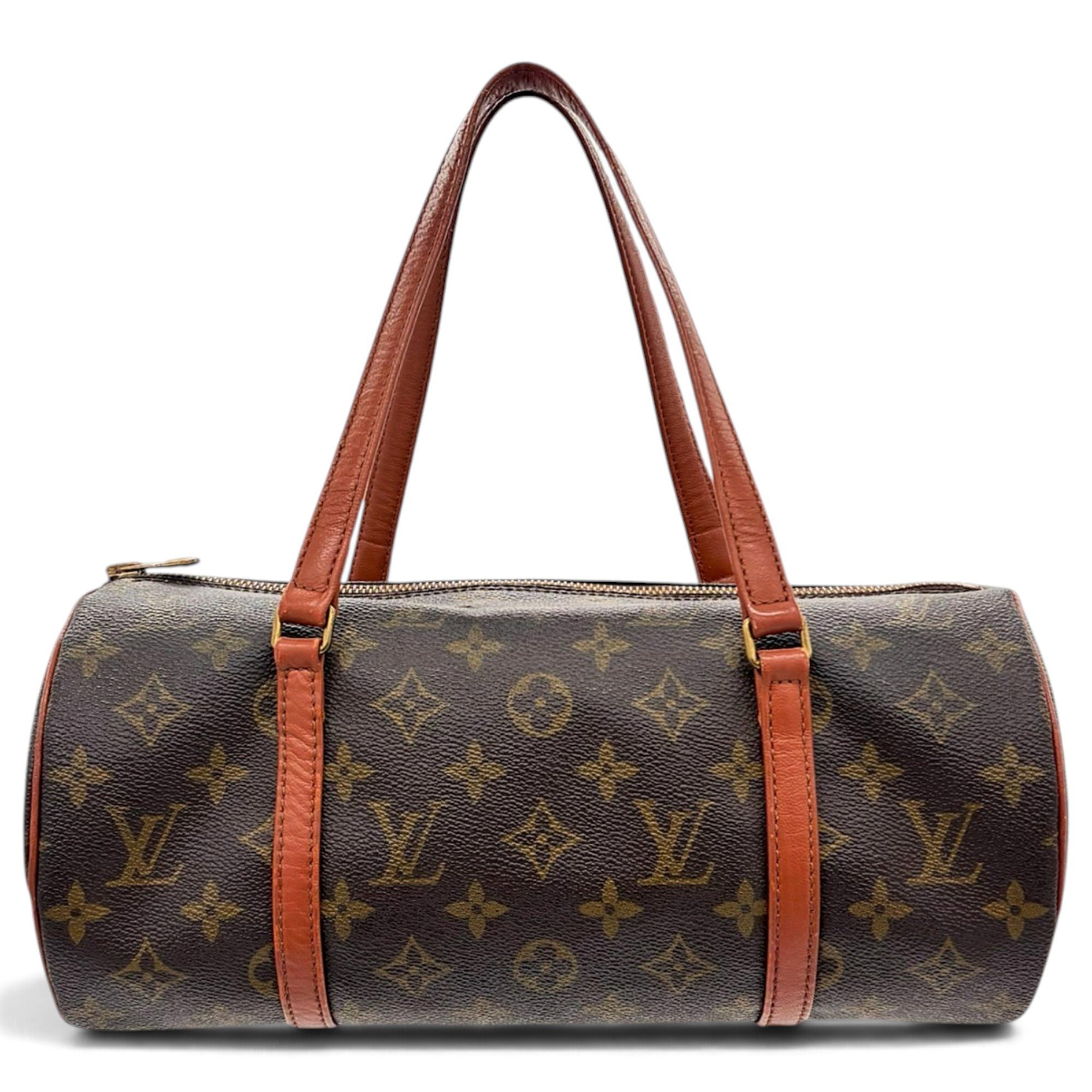 Papillon leather handbag