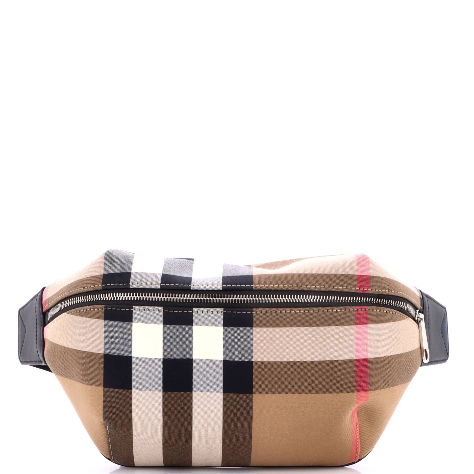 Sonny Belt Bag House Check Canvas