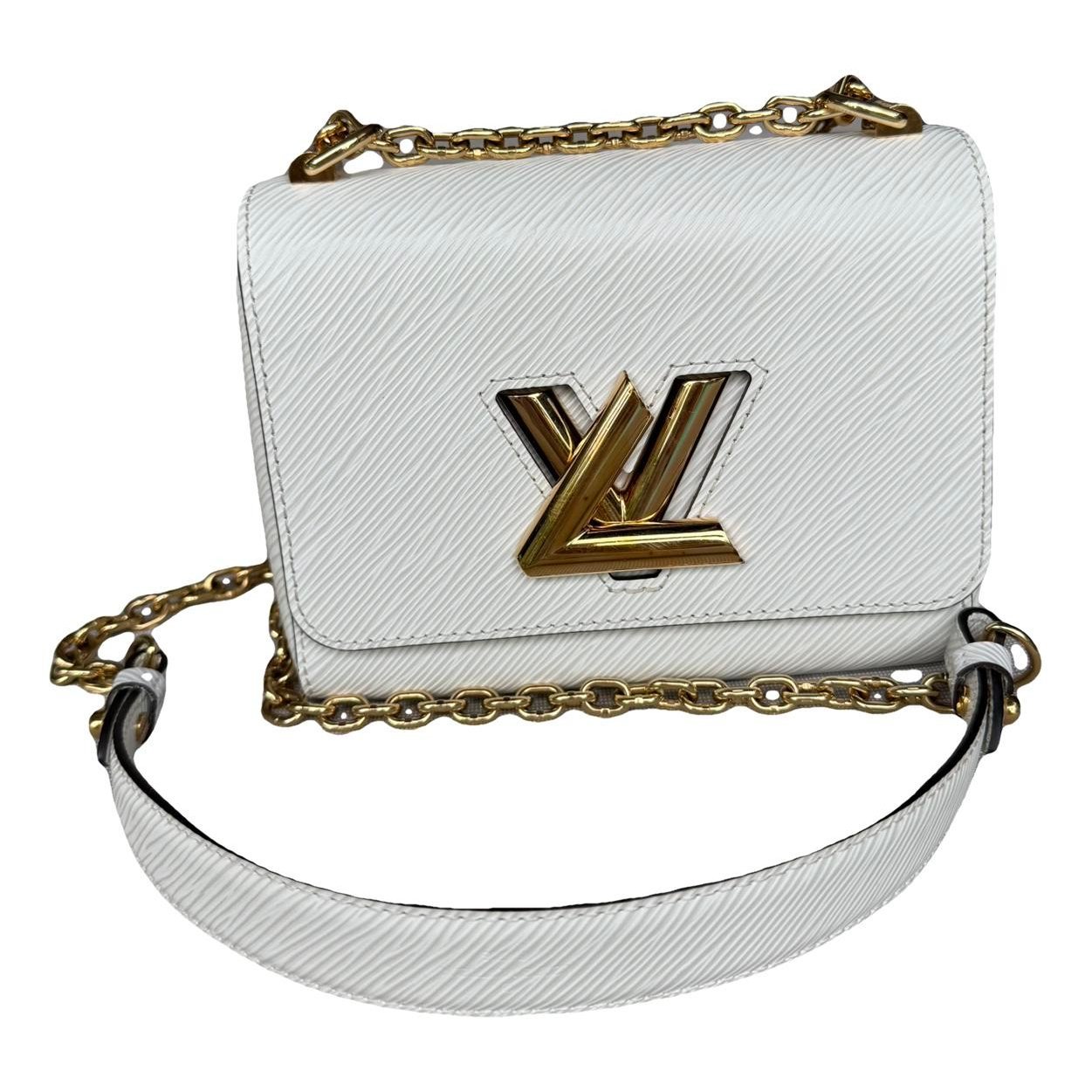Twist leather crossbody bag