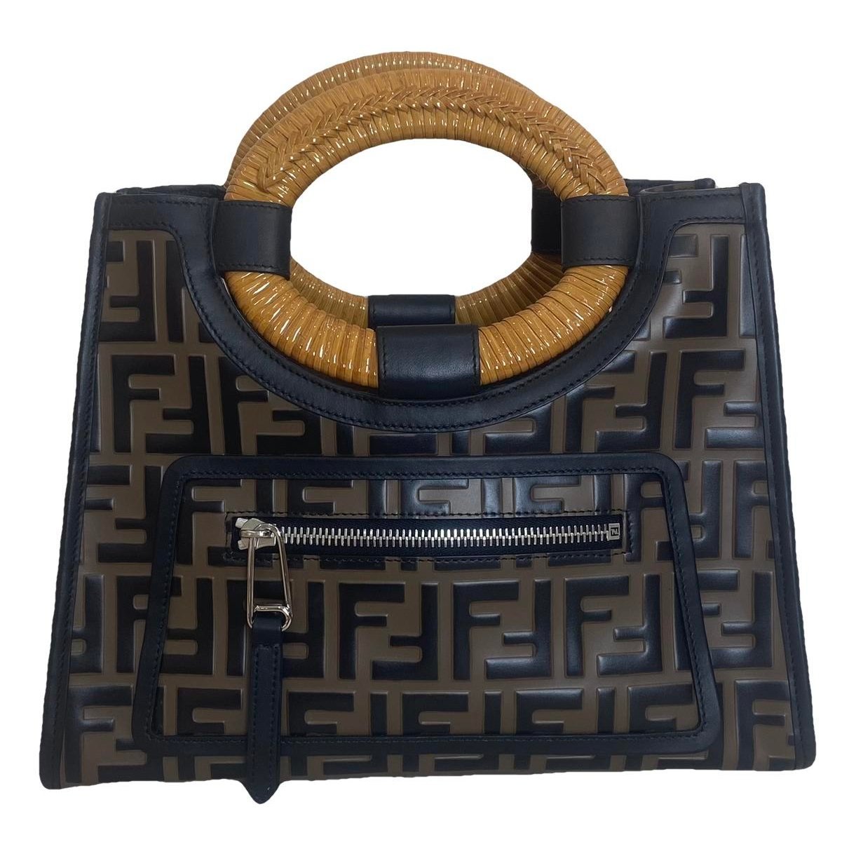 Runaway Shopping leather tote