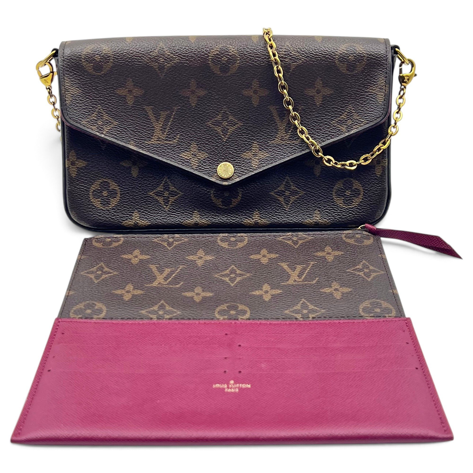 Félicie leather crossbody bag
