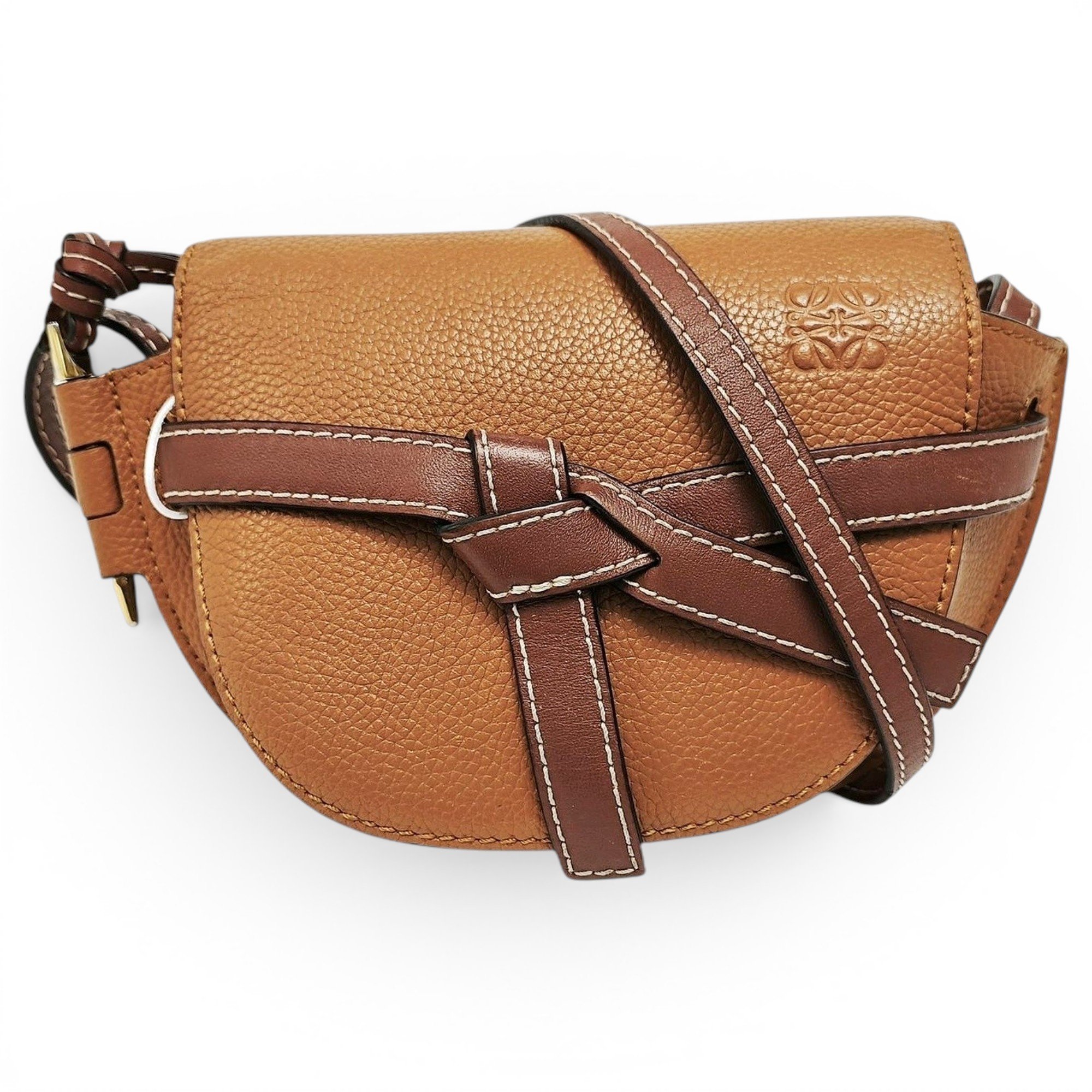 Gate leather handbag