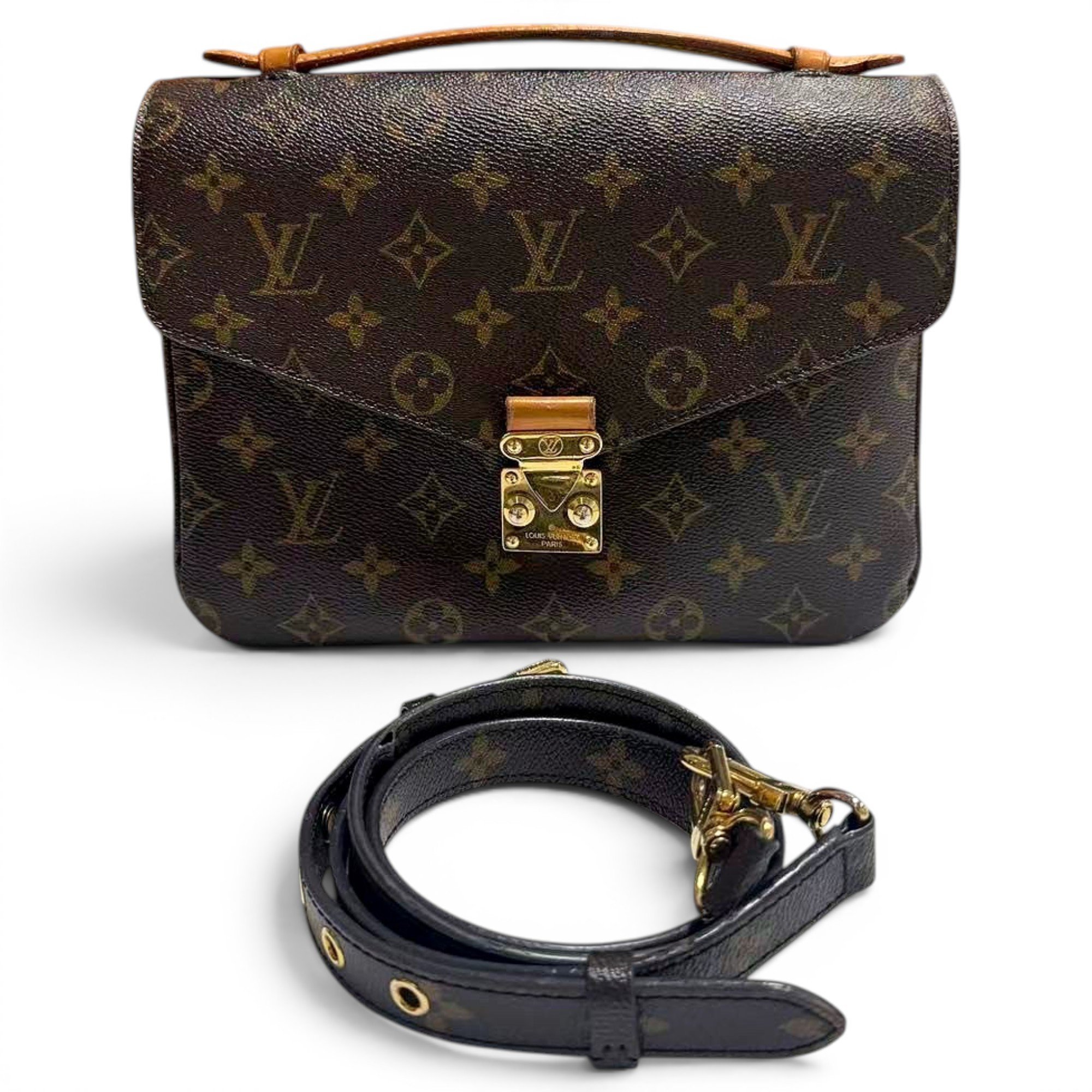 Metis leather crossbody bag