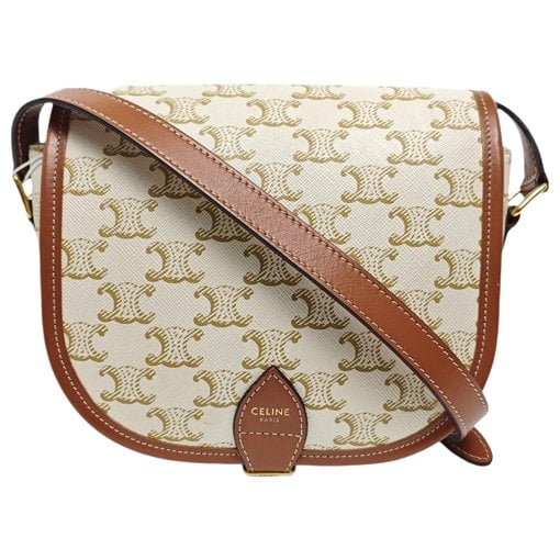 Celine Folco leather crossbody bag