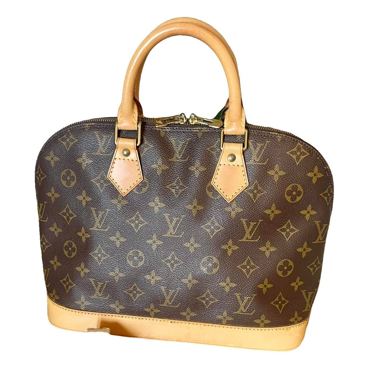 Alma leather handbag