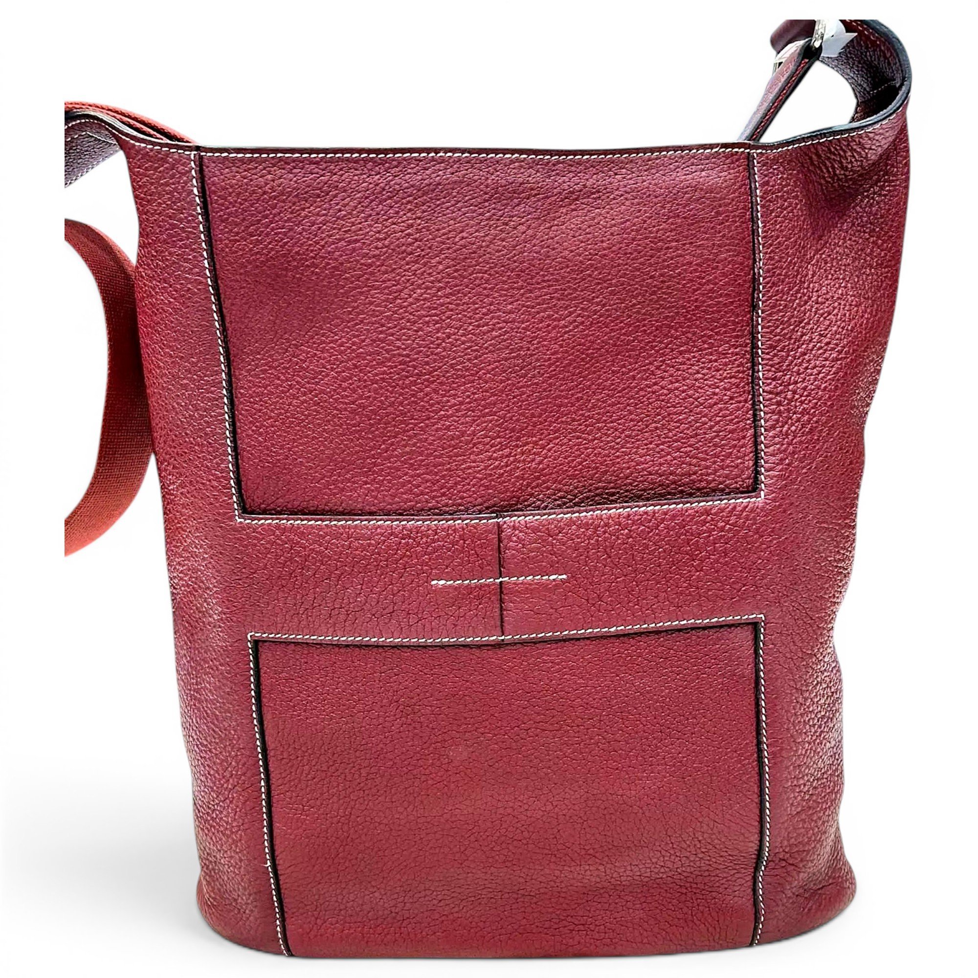 Leather handbag