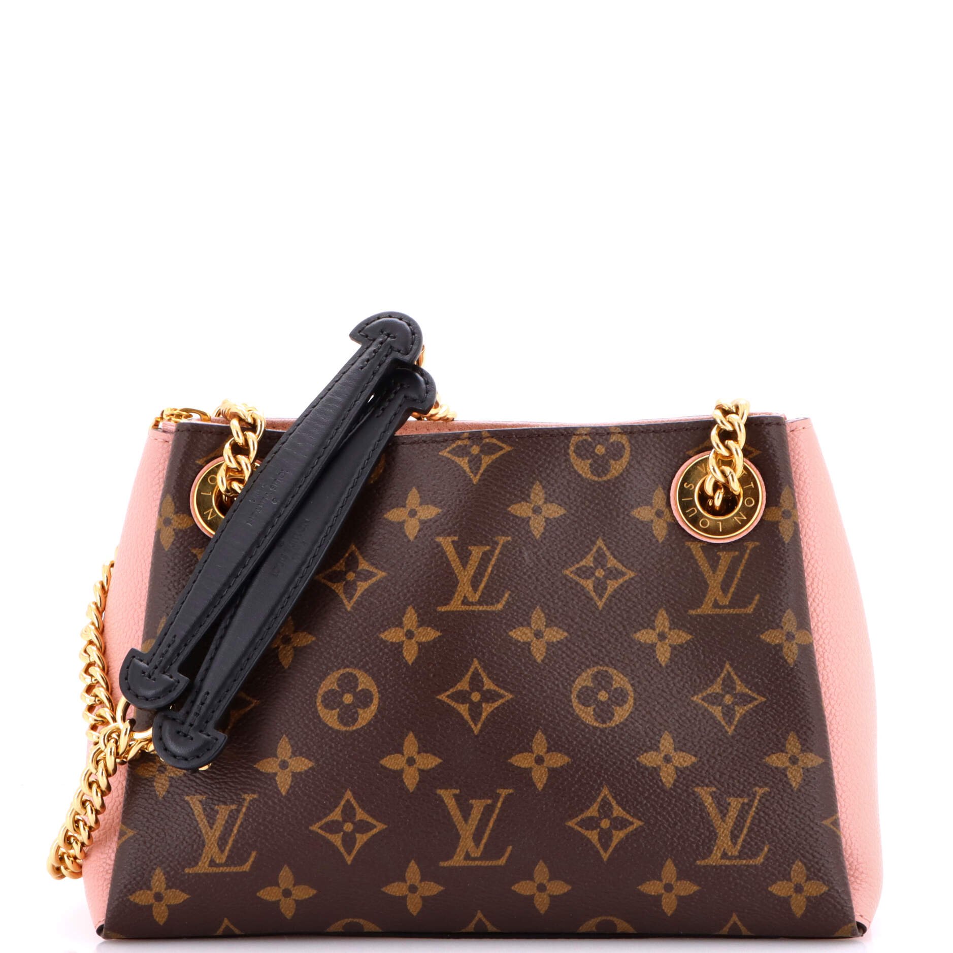 Surene Handbag Monogram Canvas with Leather BB