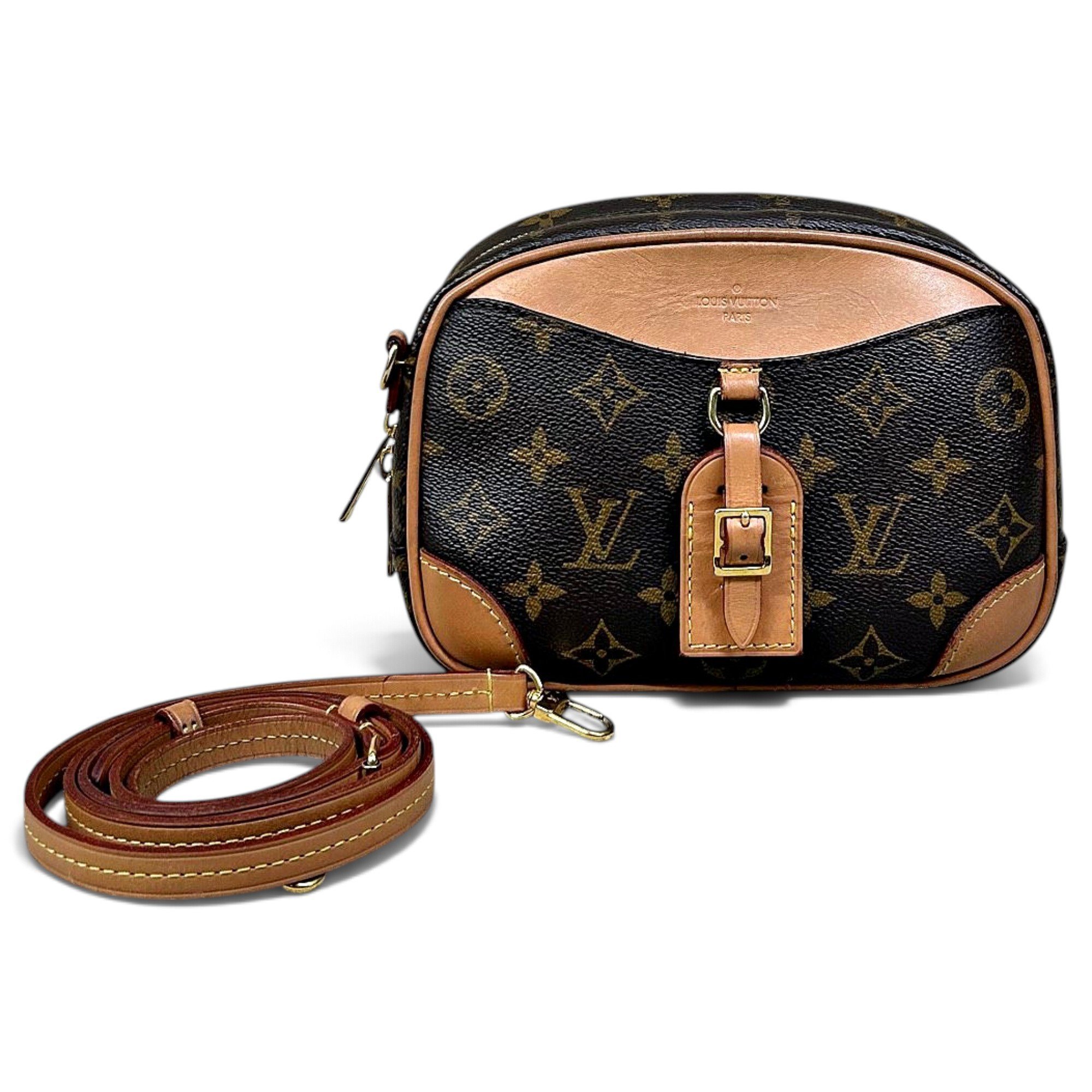 Deauville leather handbag