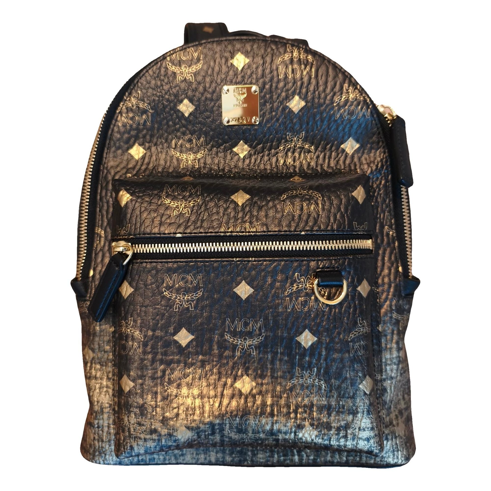 Stark vegan leather backpack