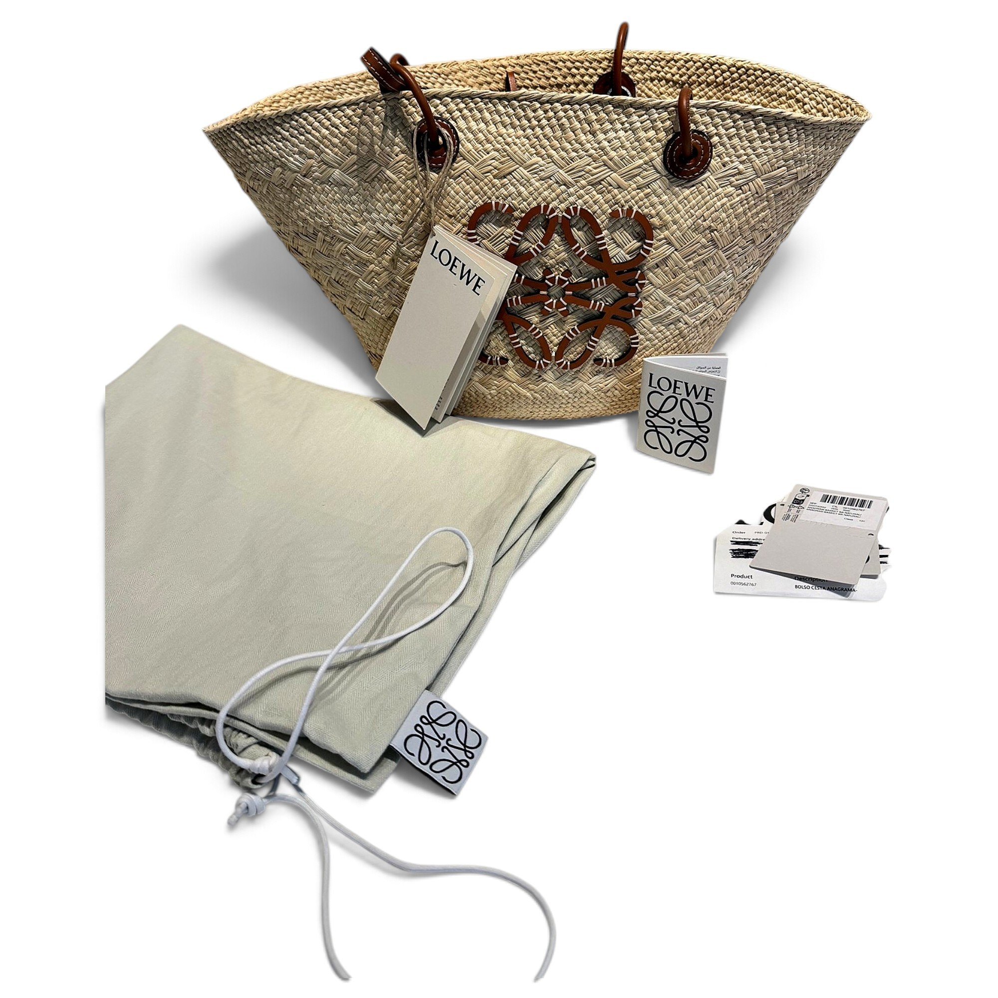 Anagram Basket tote