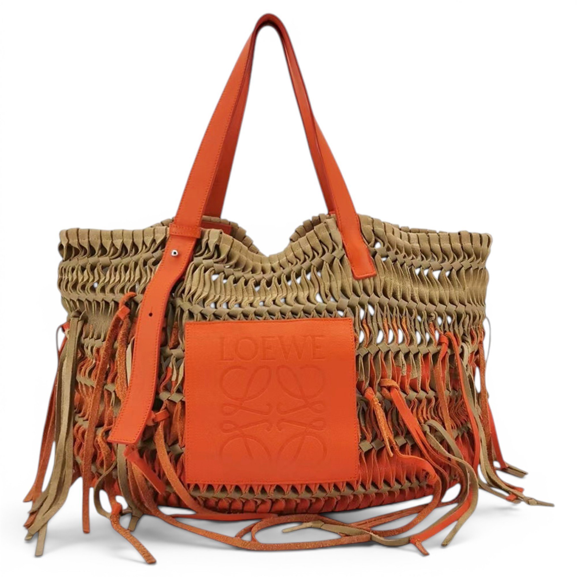 Leather handbag