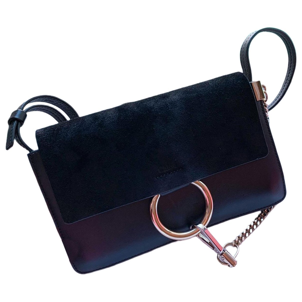 Faye leather crossbody bag