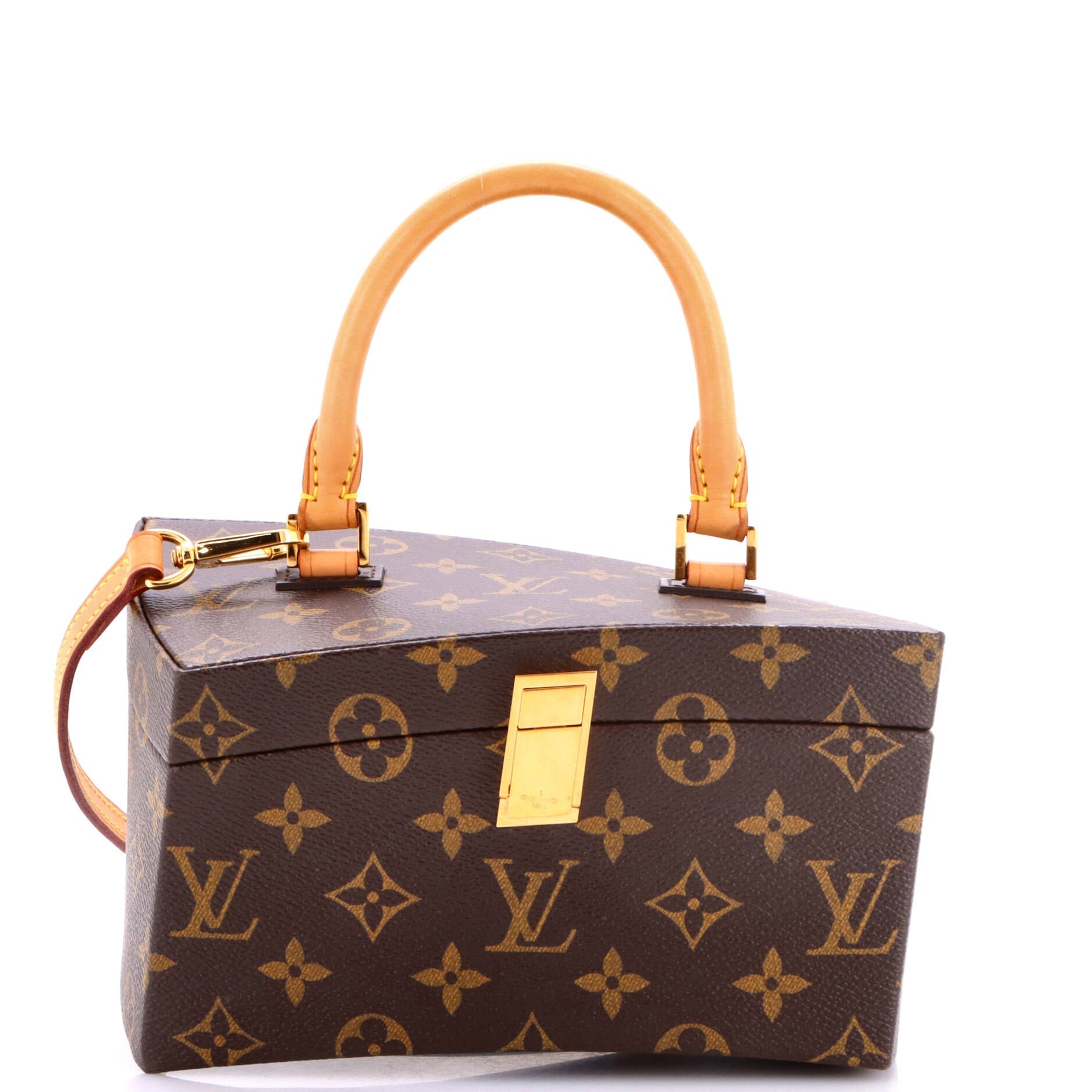 Frank Gehry Twisted Box Bag Monogram Canvas