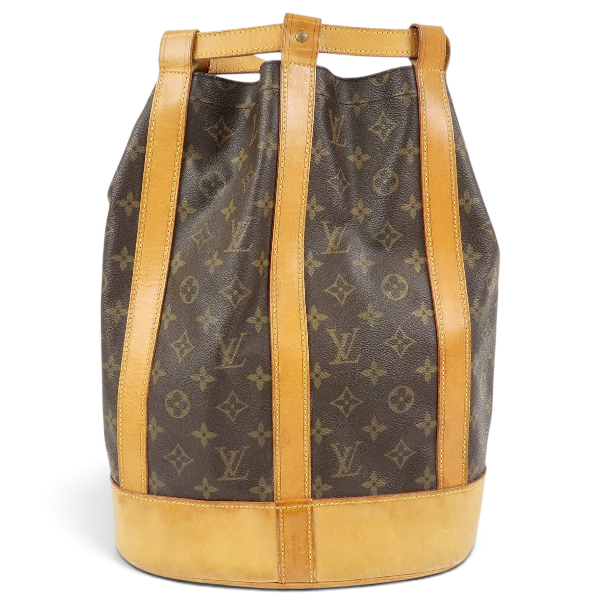 Randonnée leather backpack