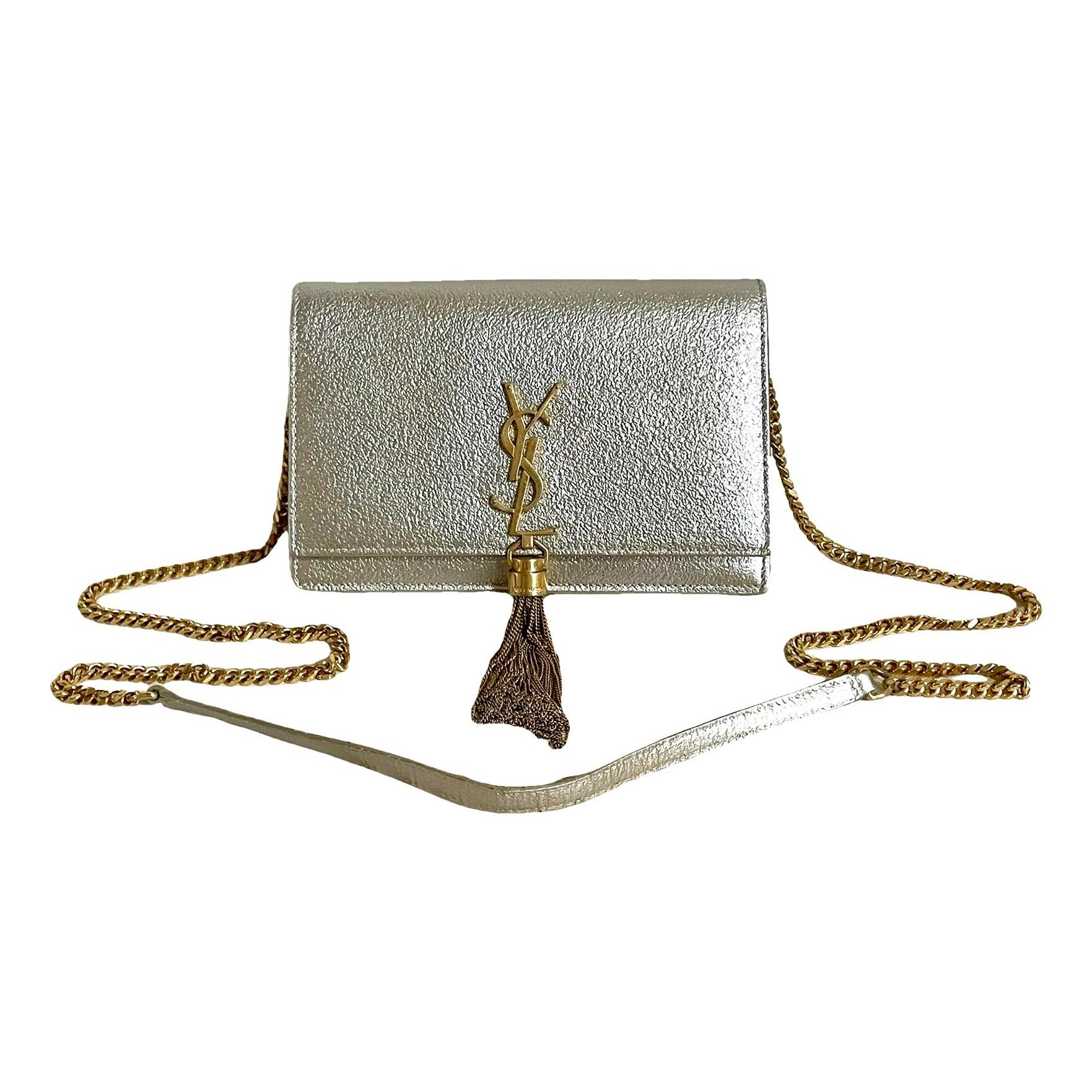 Pompom Kate leather crossbody bag