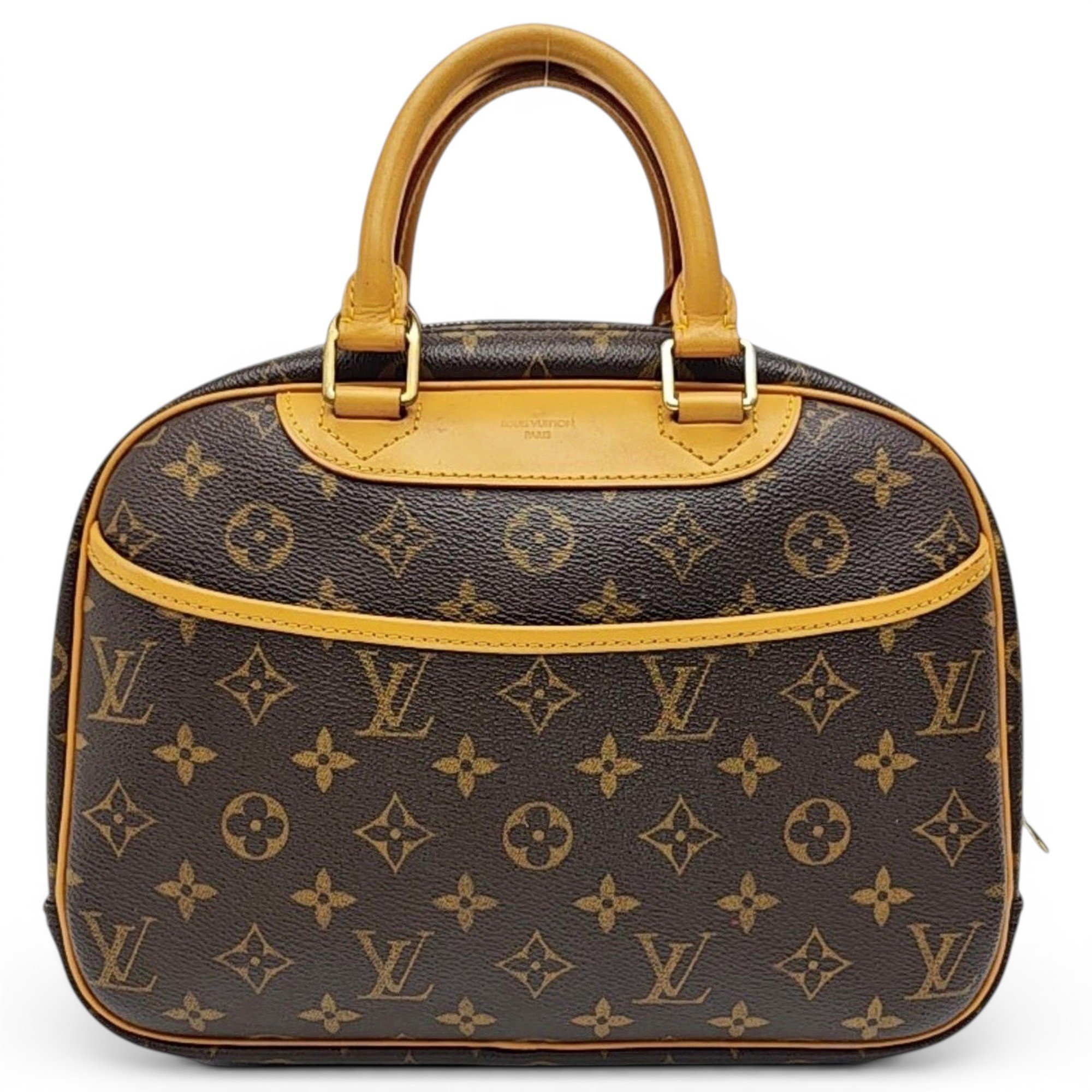 Deauville leather handbag