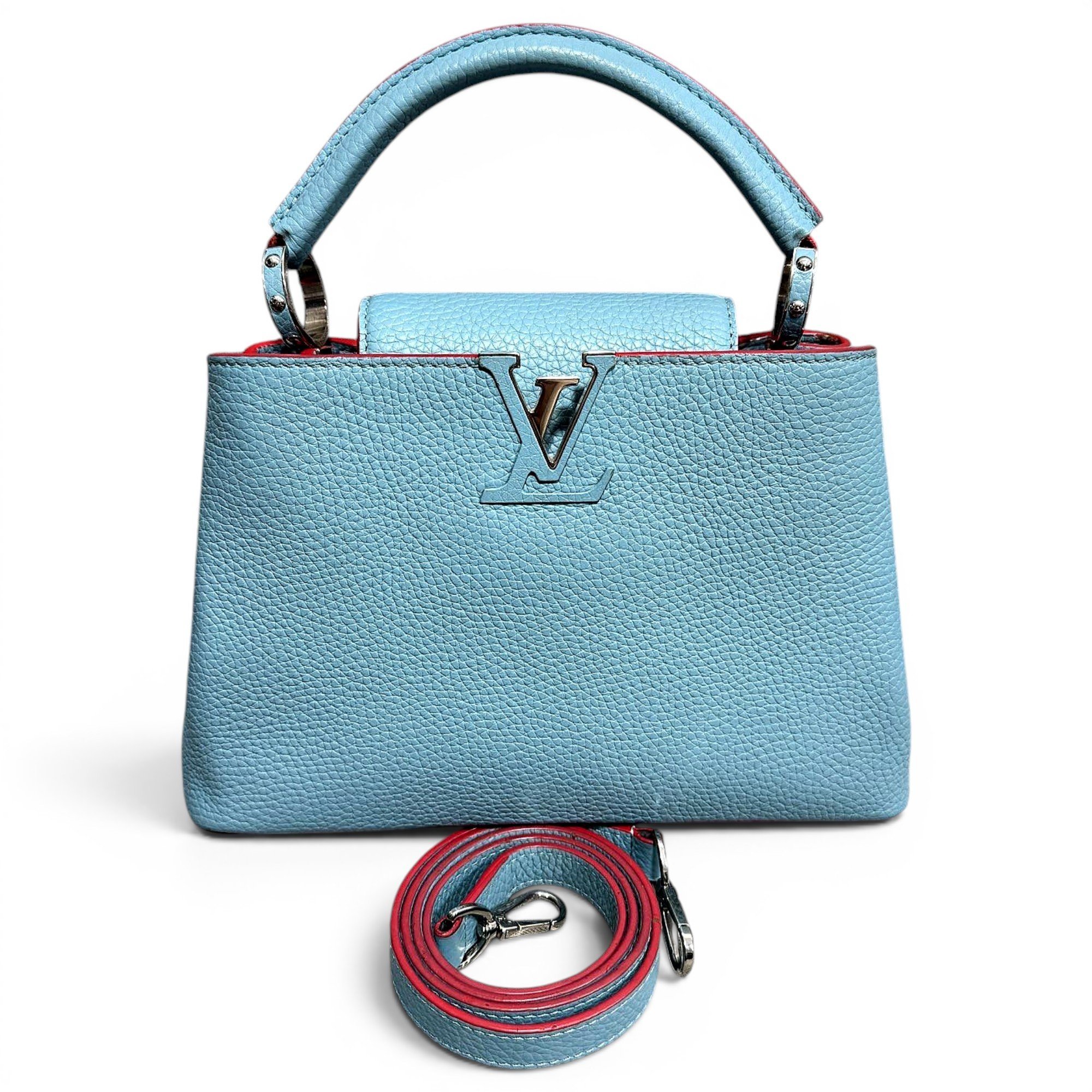 Capucines leather handbag