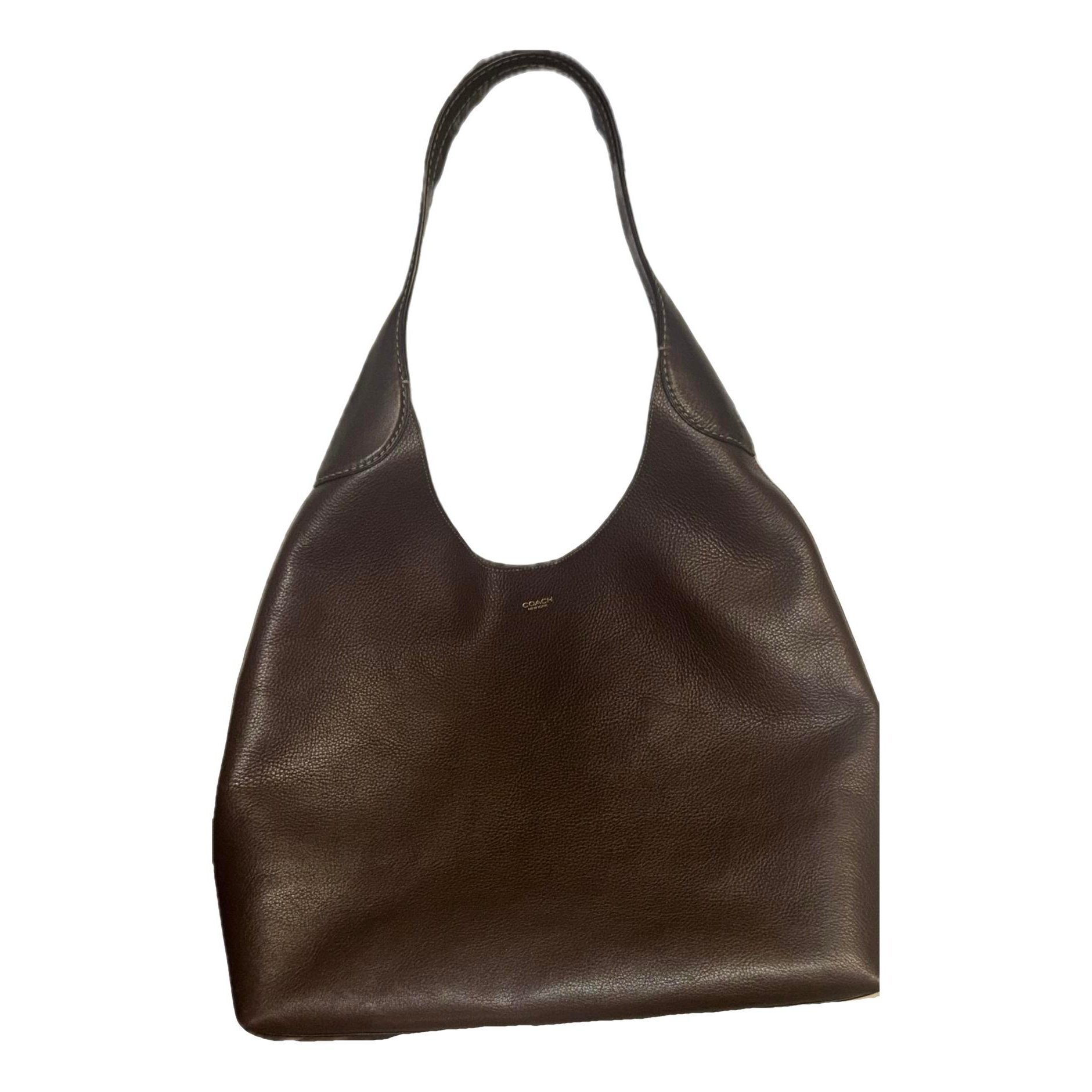 Leather tote