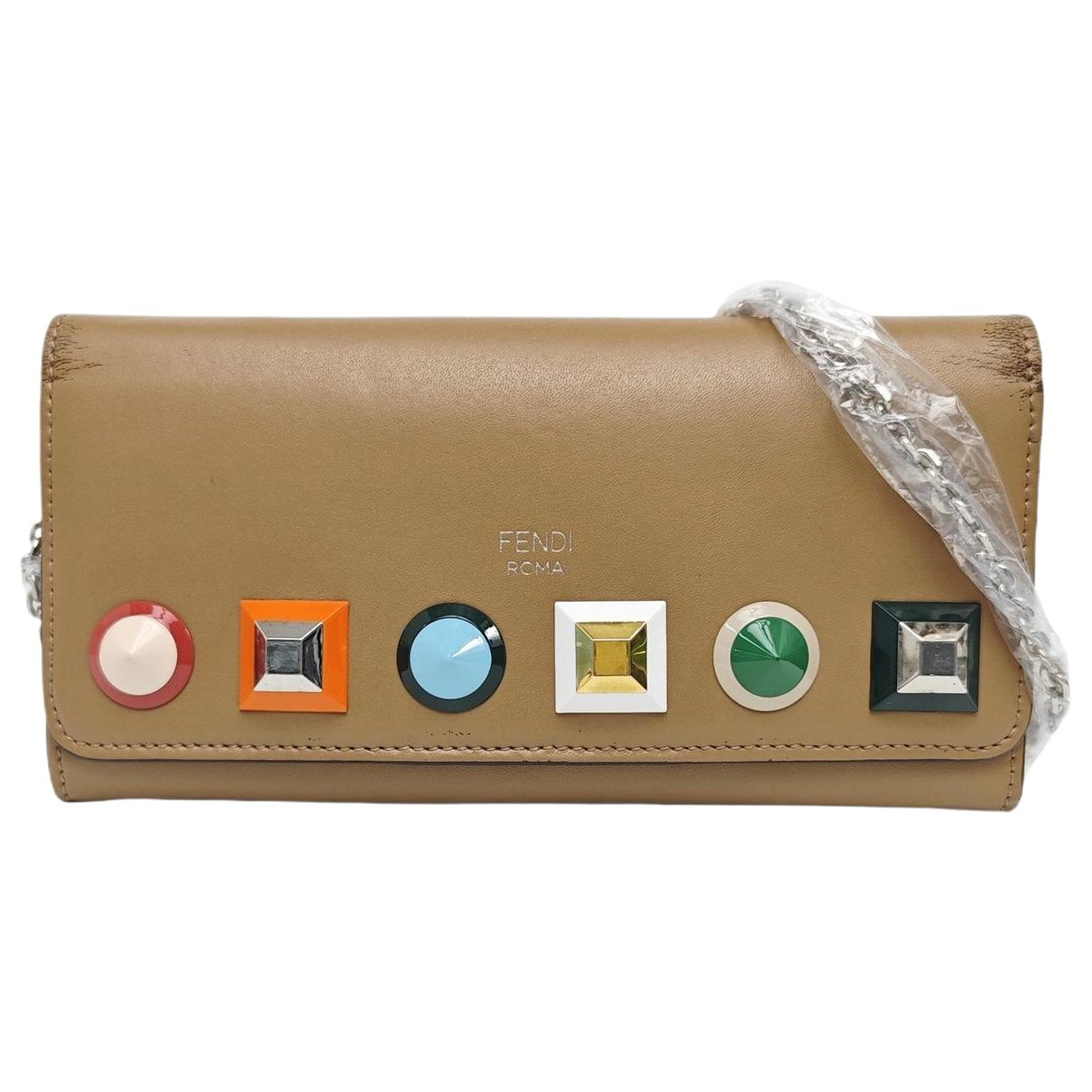 Kan I leather crossbody bag