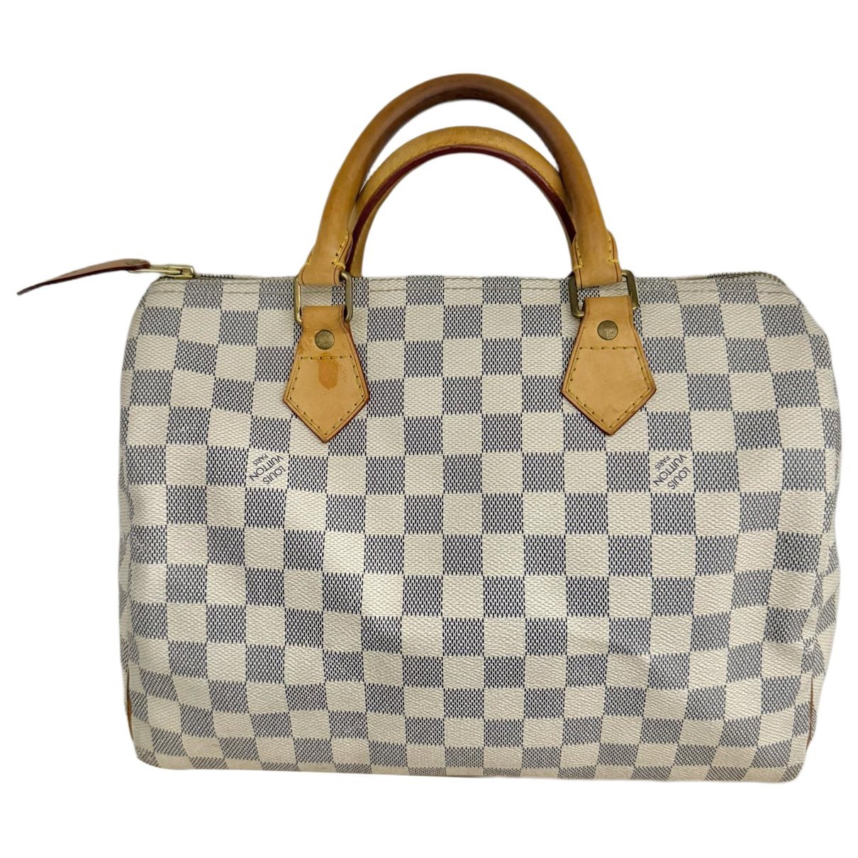 Speedy leather handbag