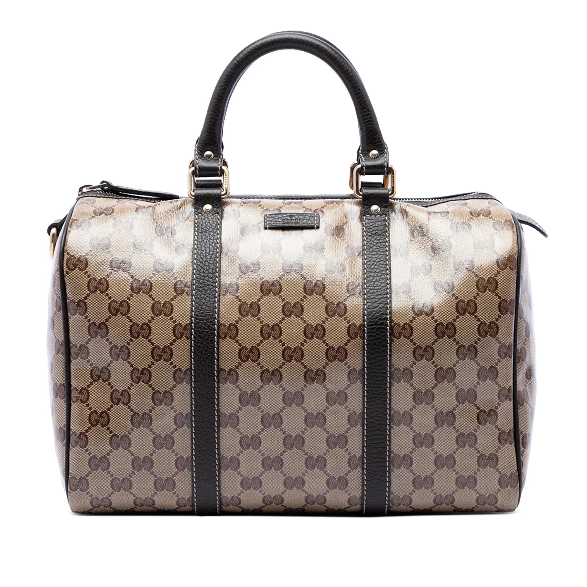 Boston leather bag