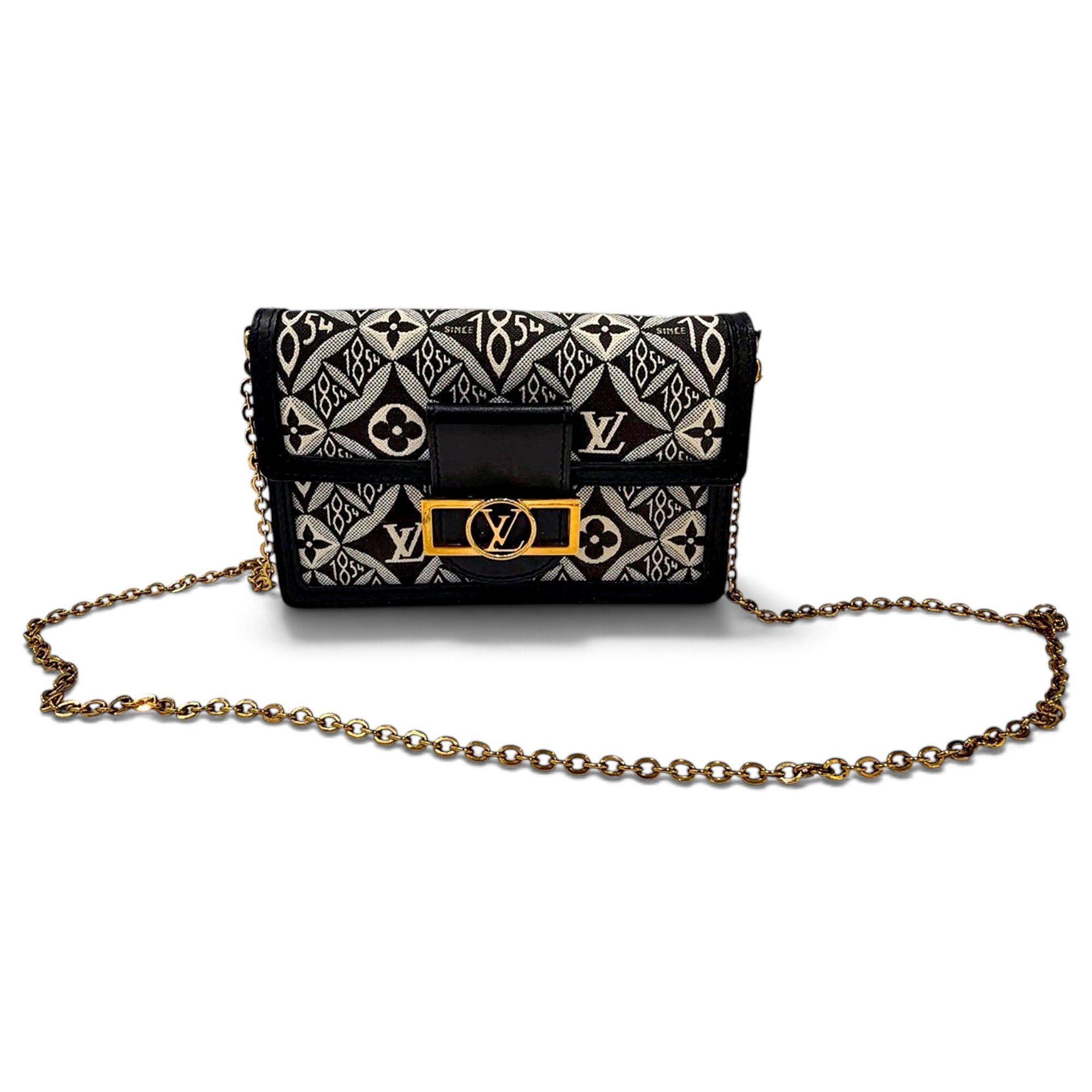 Dauphine cloth crossbody bag