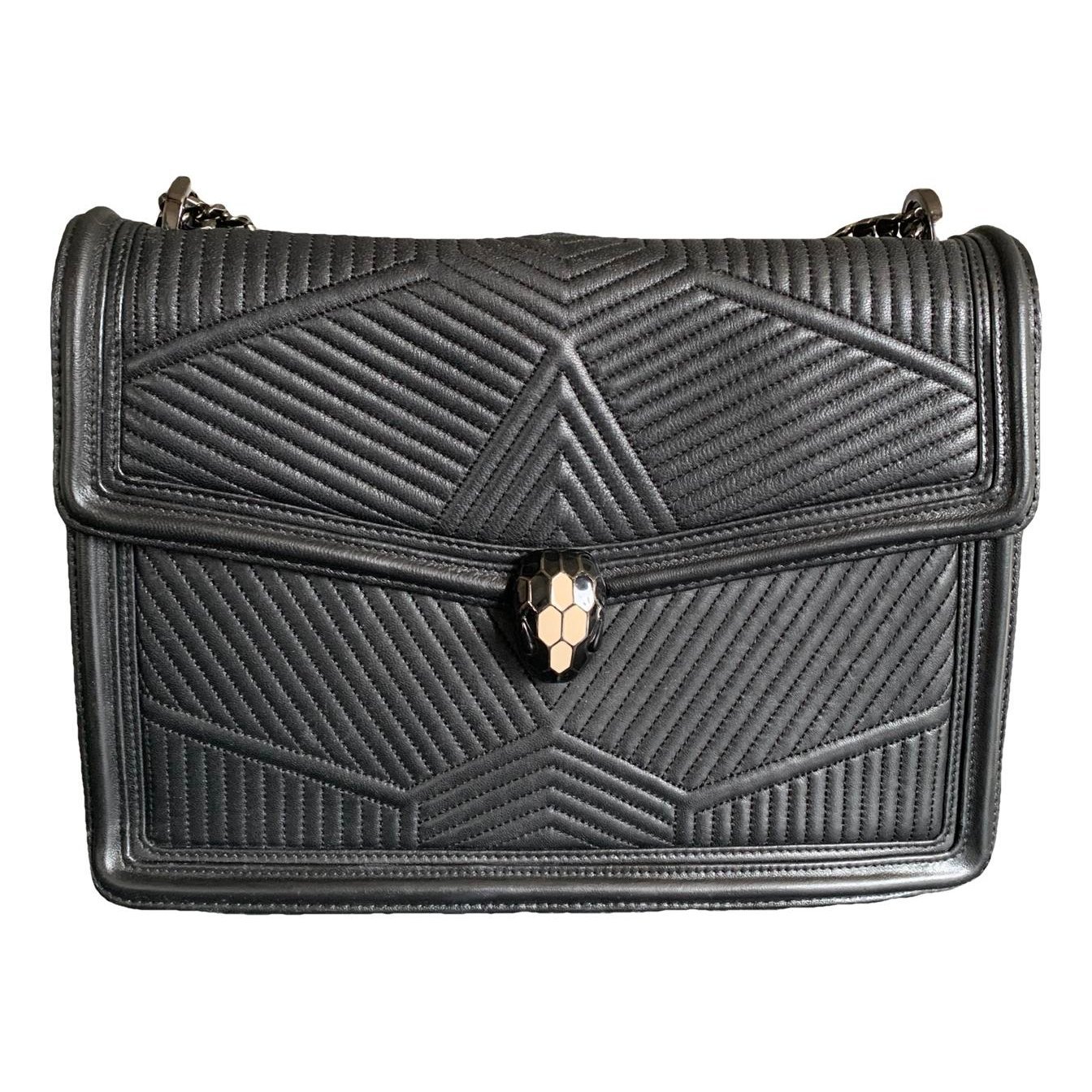 Bvlgari Serpenti leather crossbody bag