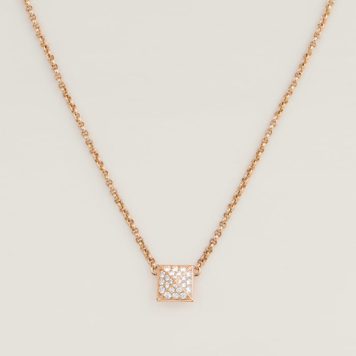 Sans Coloris Hermès Clou d'H Pendant, Small Model
