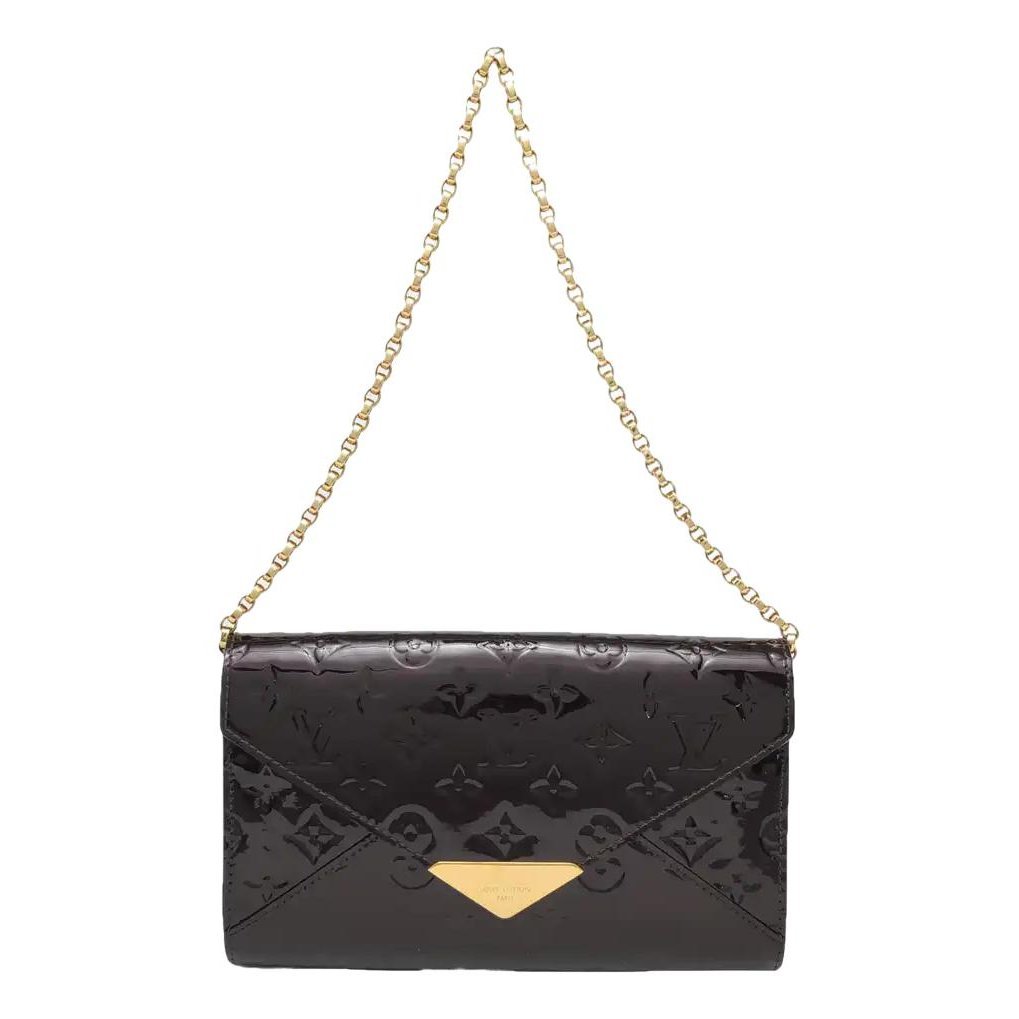 Sunset Boulevard patent leather handbag