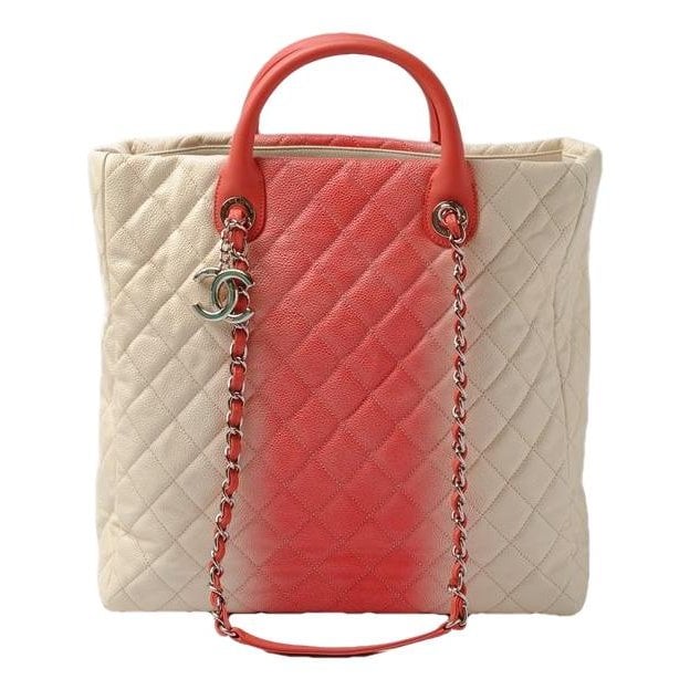 Leather tote