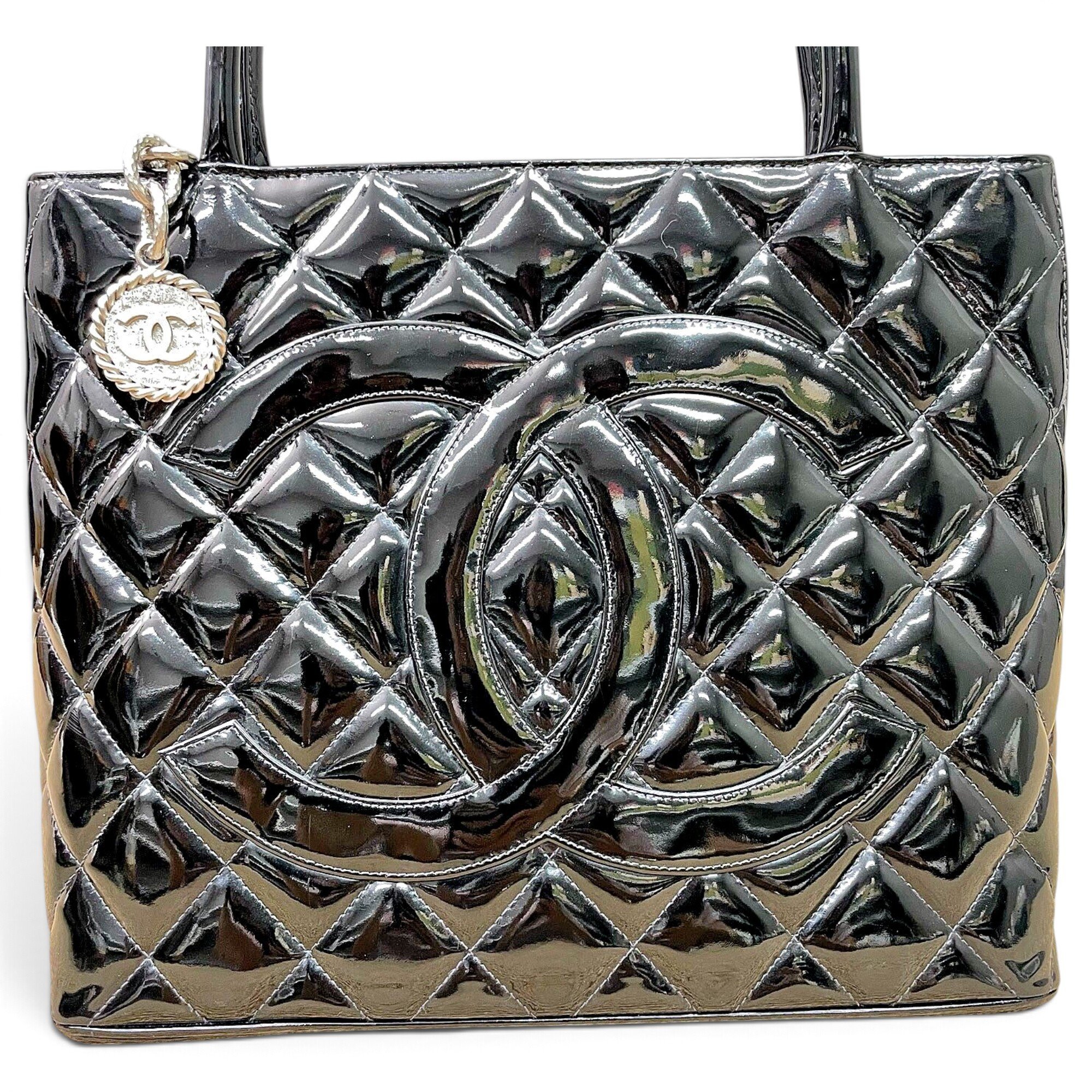 Grand shopping leather tote