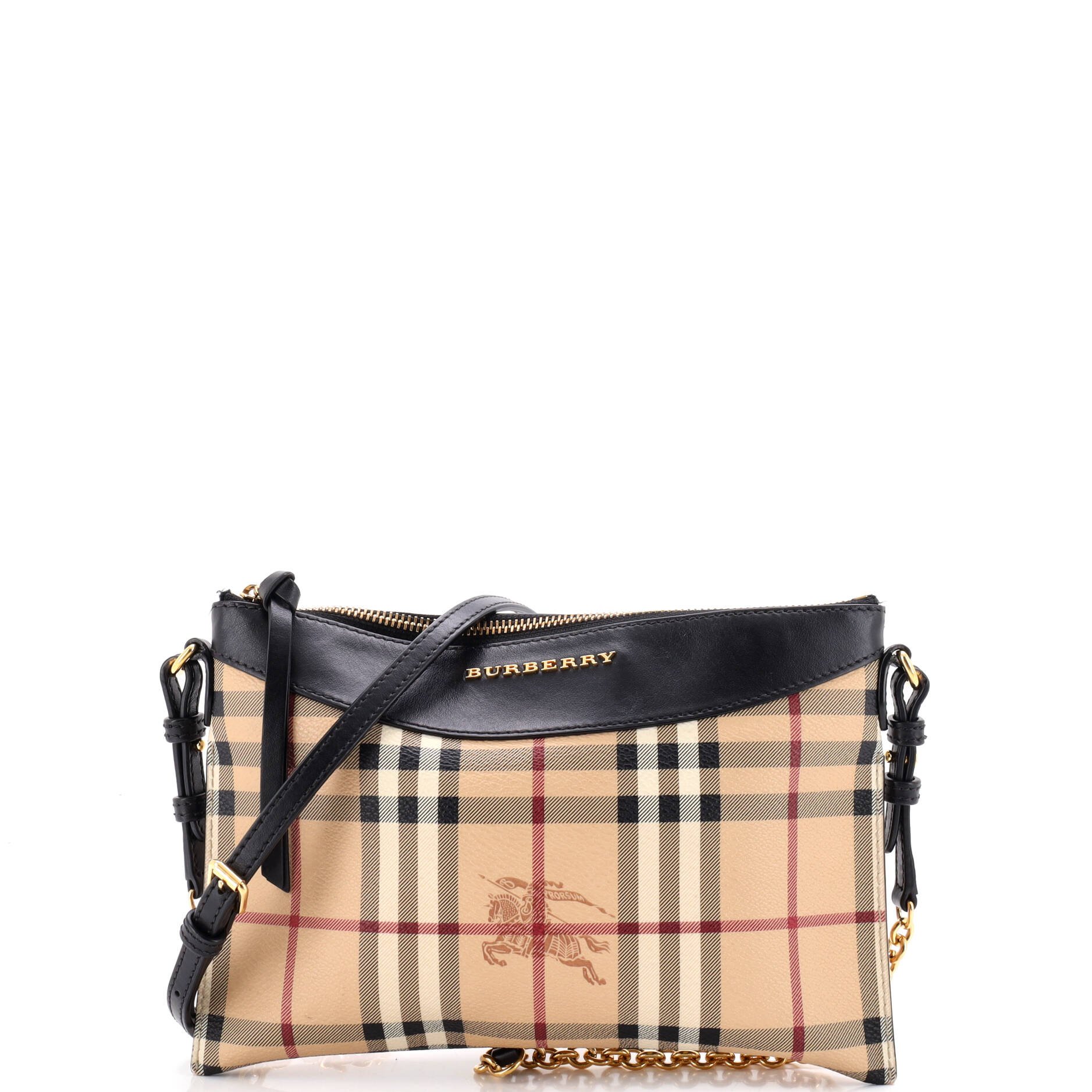 Peyton Crossbody Bag Haymarket Coated Canvas