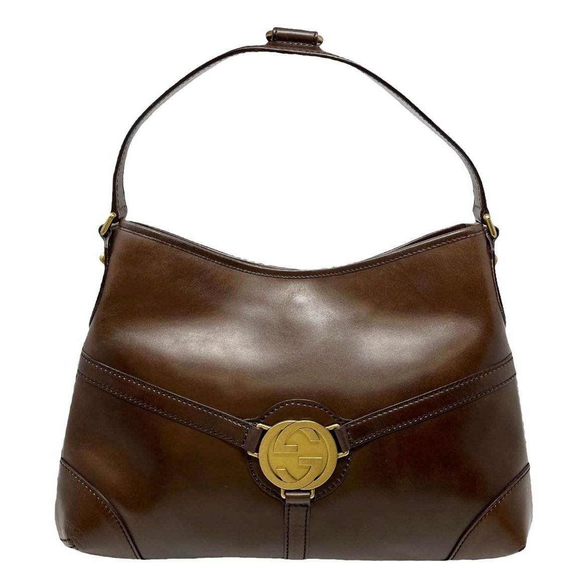 Hobo leather handbag