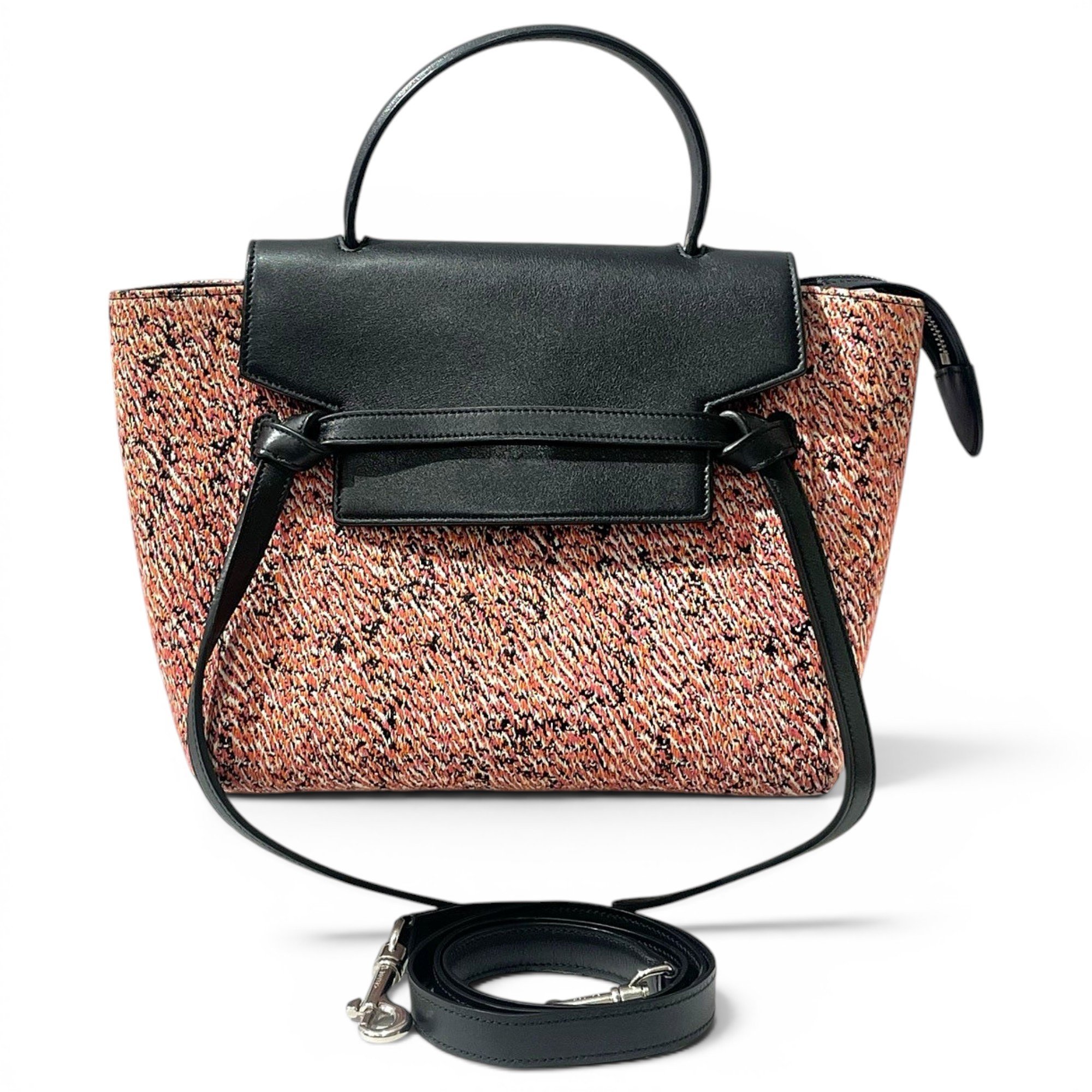 Belt cloth handbag