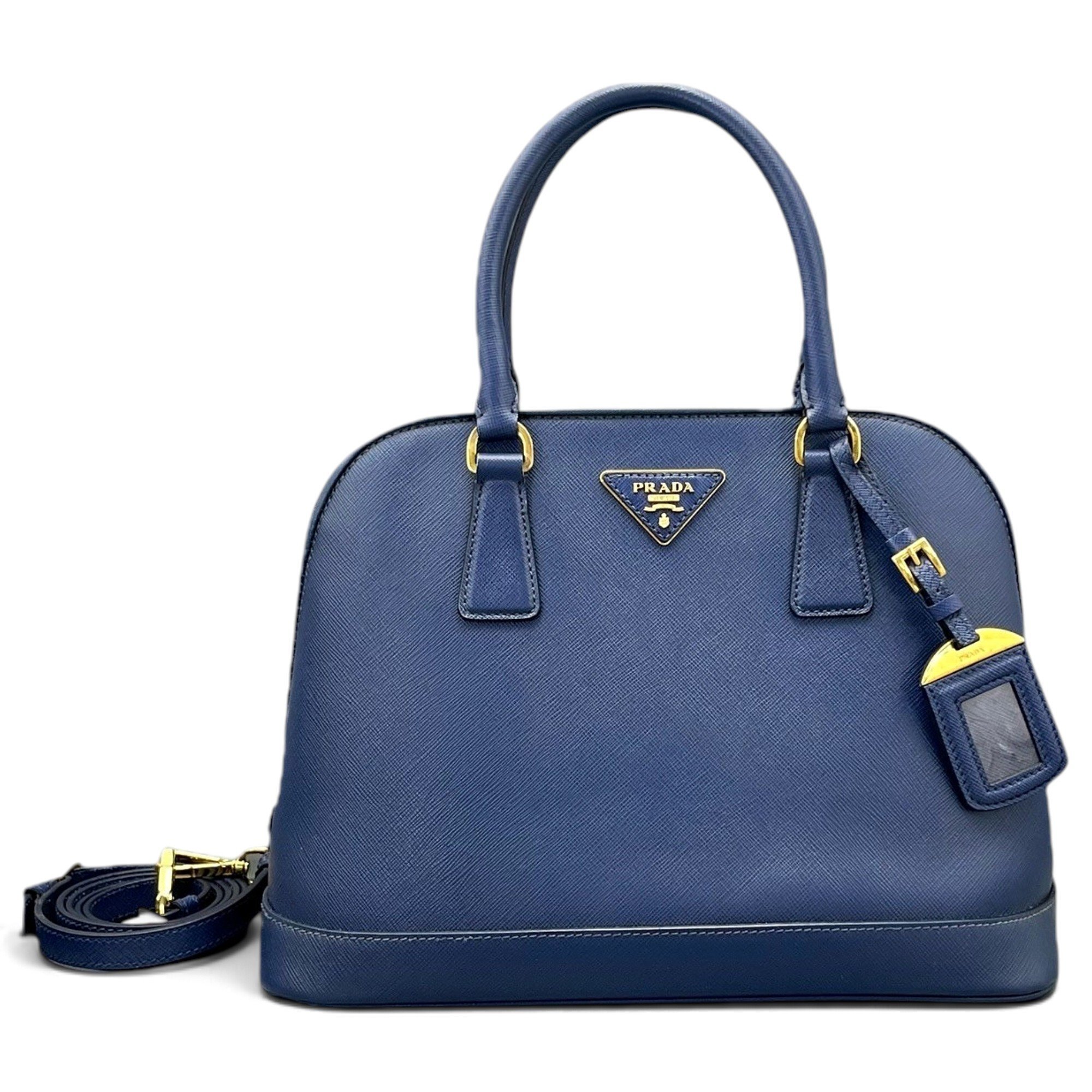 Promenade leather handbag
