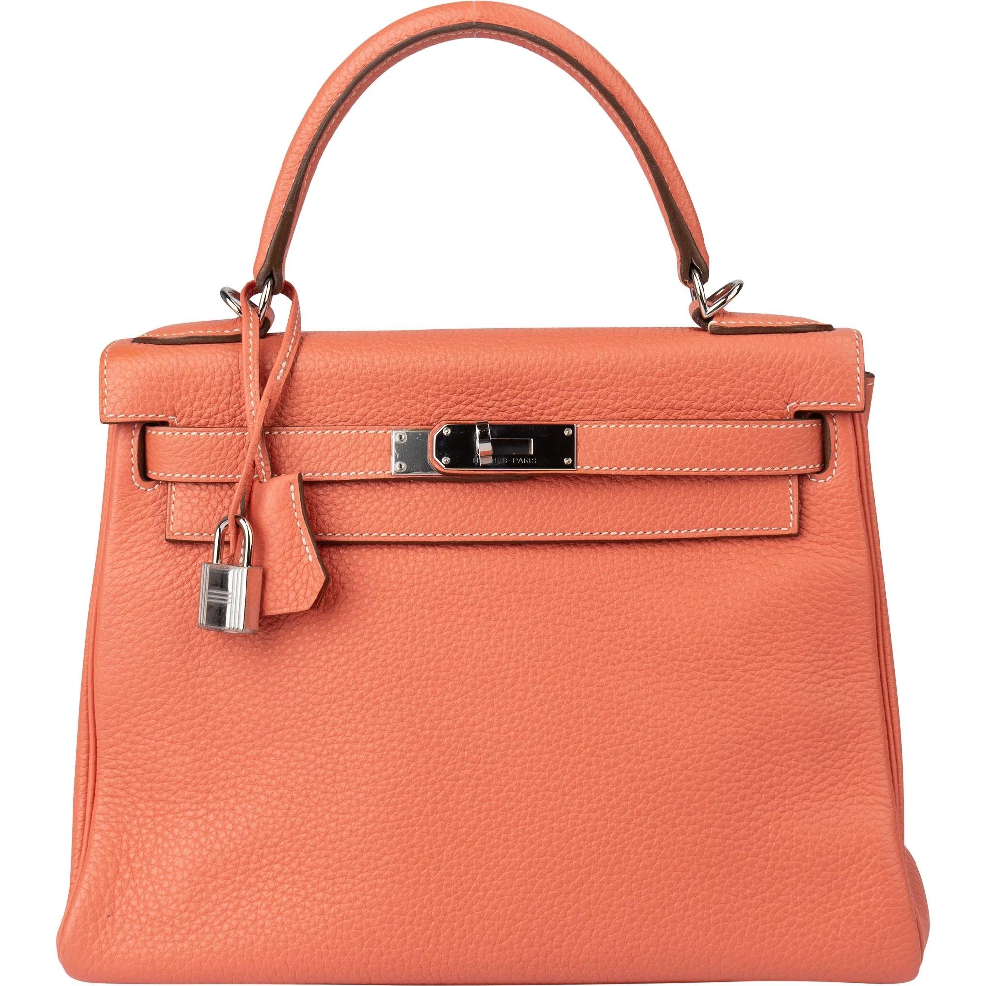 Kelly 28 leather satchel