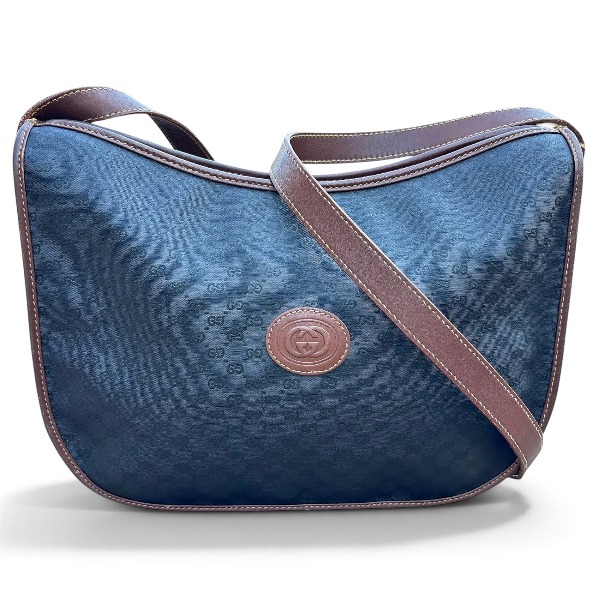 Leather crossbody bag